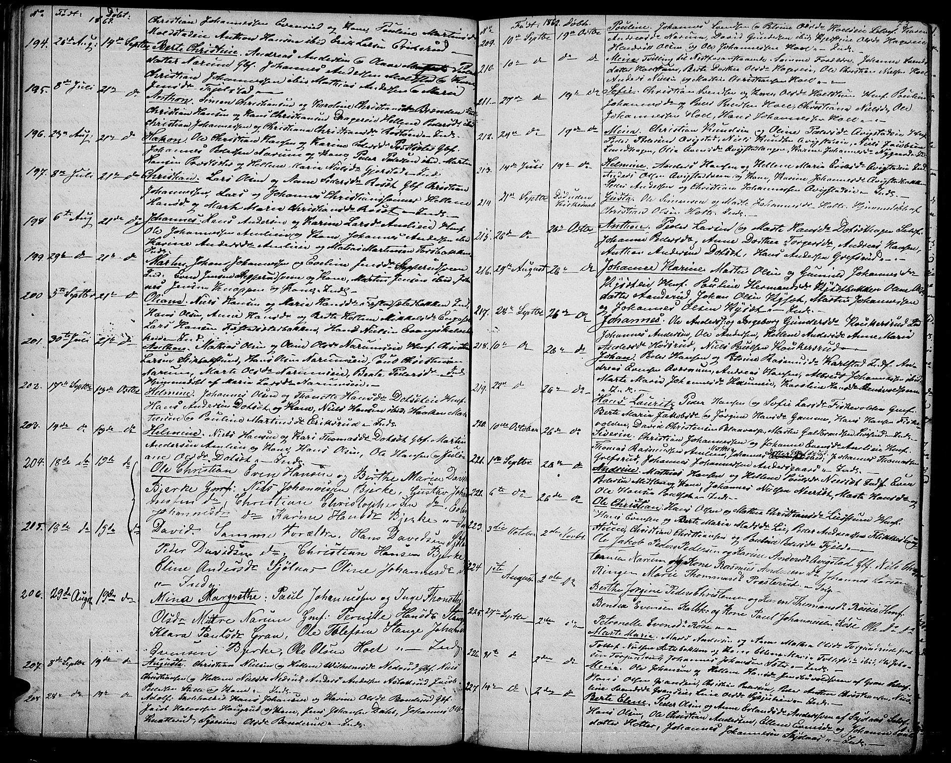 Vestre Toten prestekontor, SAH/PREST-108/H/Ha/Hab/L0005: Parish register (copy) no. 5, 1854-1870, p. 73