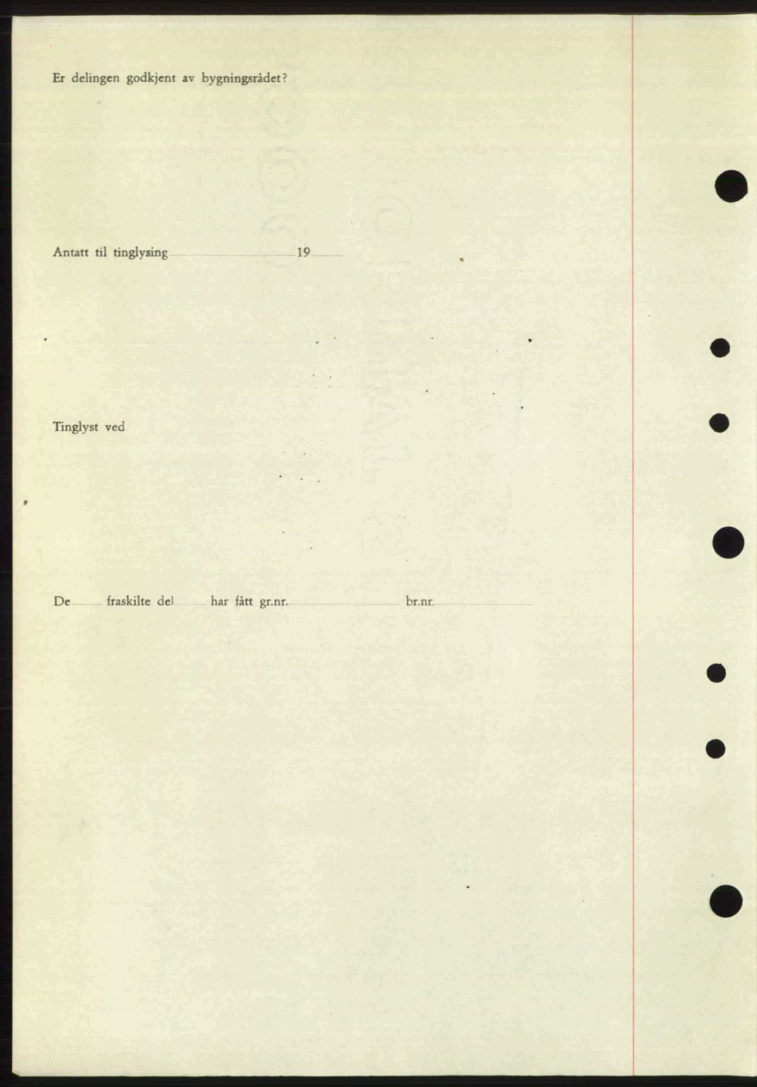 Nordre Sunnmøre sorenskriveri, AV/SAT-A-0006/1/2/2C/2Ca: Mortgage book no. A24, 1947-1947, Diary no: : 970/1947