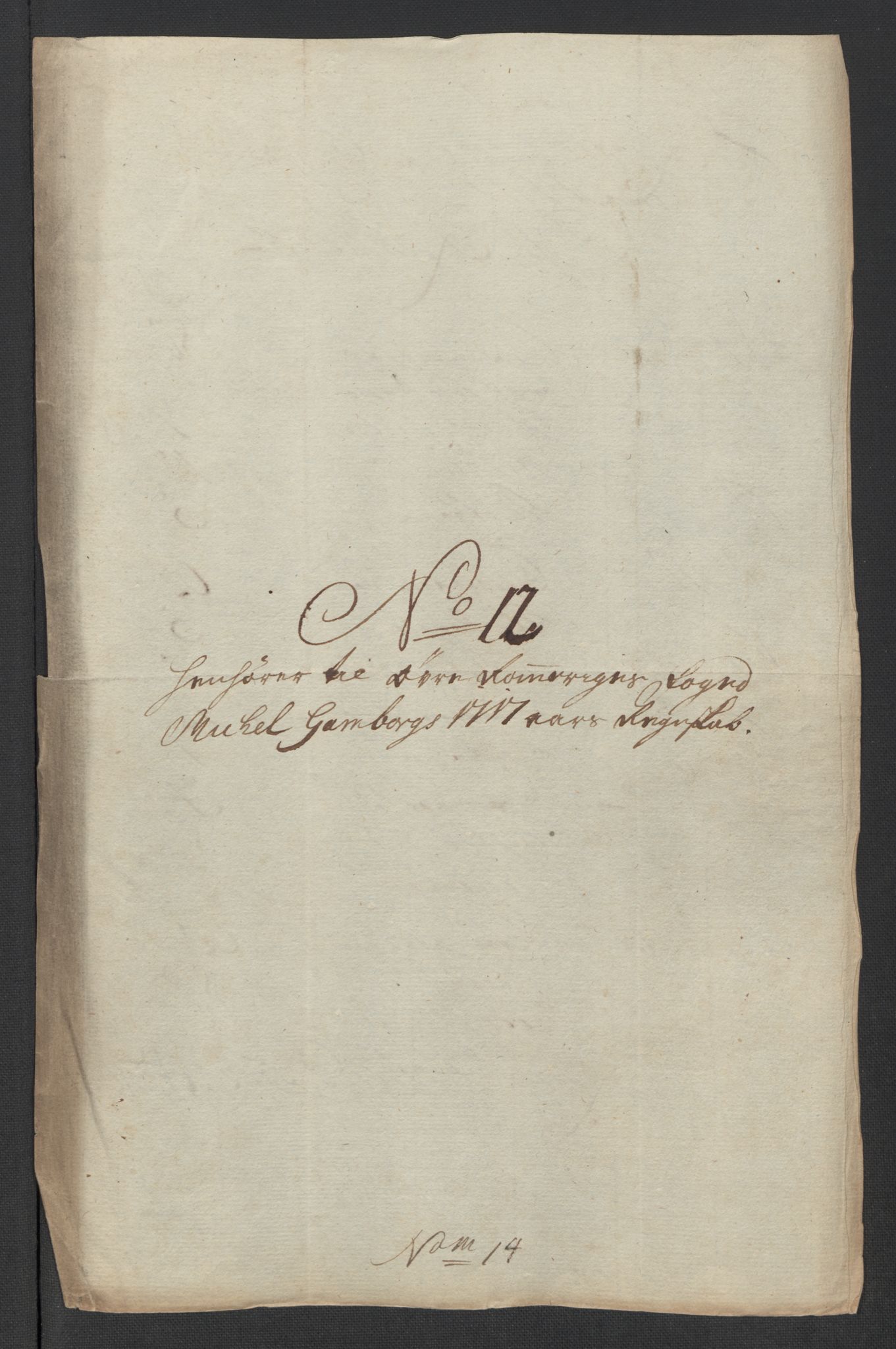 Rentekammeret inntil 1814, Reviderte regnskaper, Fogderegnskap, RA/EA-4092/R12/L0726: Fogderegnskap Øvre Romerike, 1717, p. 254