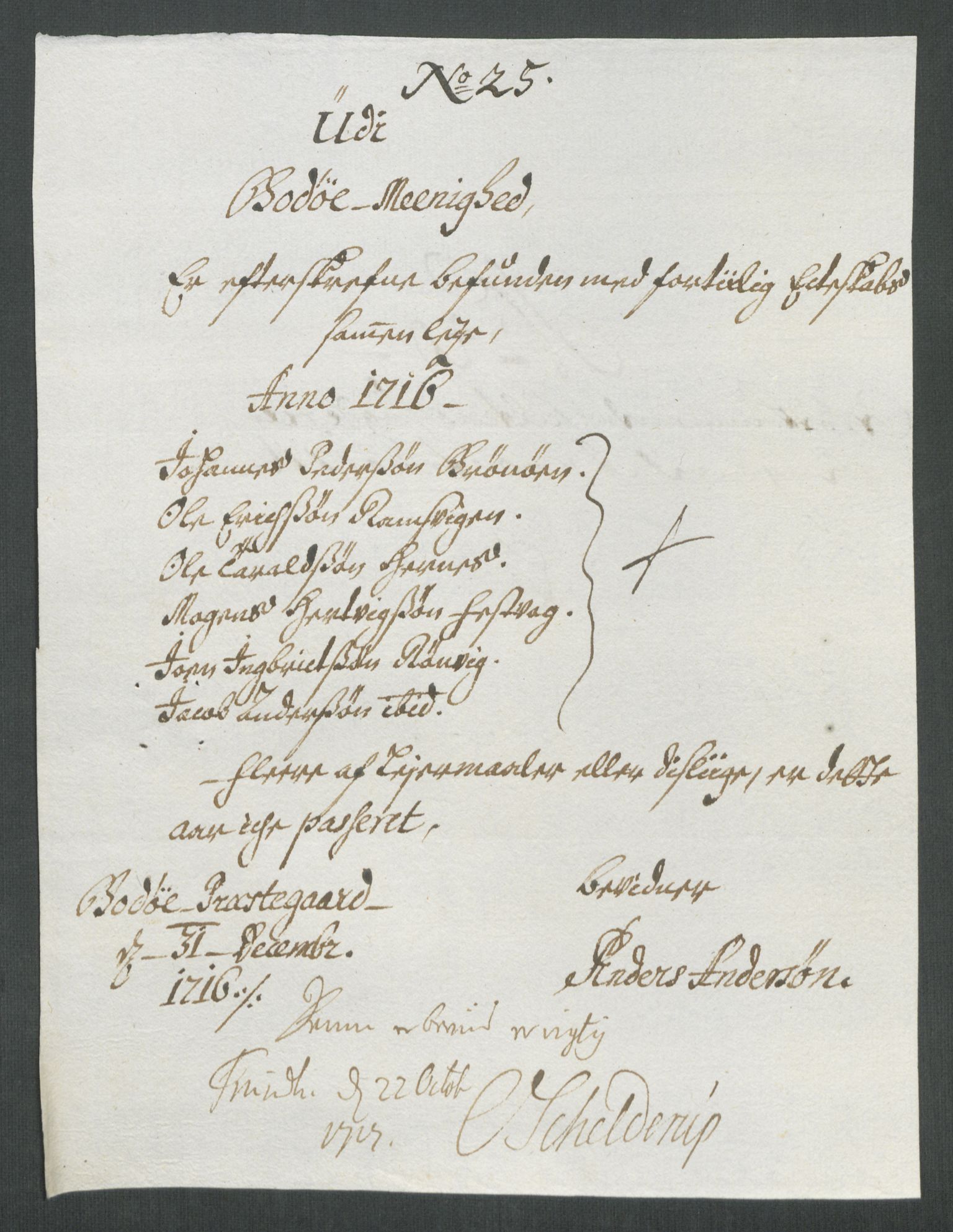 Rentekammeret inntil 1814, Reviderte regnskaper, Fogderegnskap, AV/RA-EA-4092/R66/L4586: Fogderegnskap Salten, 1716, p. 246