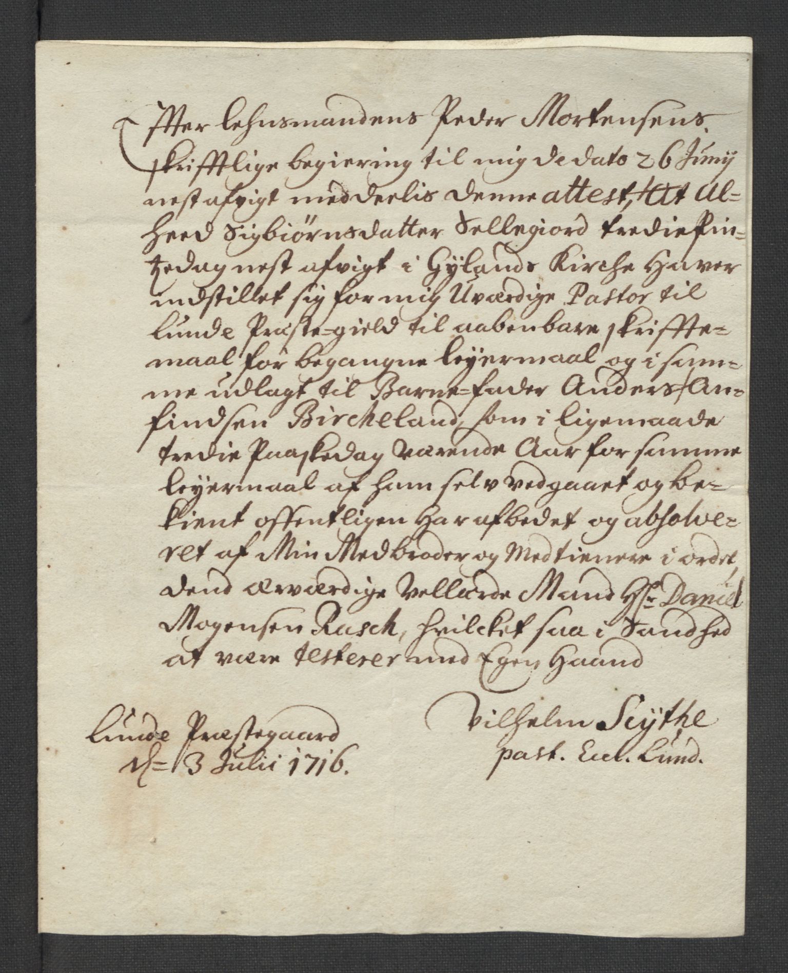 Rentekammeret inntil 1814, Reviderte regnskaper, Fogderegnskap, AV/RA-EA-4092/R43/L2560: Fogderegnskap Lista og Mandal, 1716, p. 159