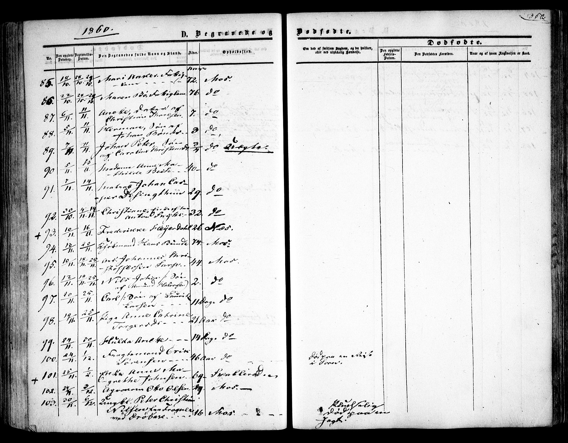 Moss prestekontor Kirkebøker, AV/SAO-A-2003/F/Fa/L0008: Parish register (official) no. I 8, 1852-1869, p. 350