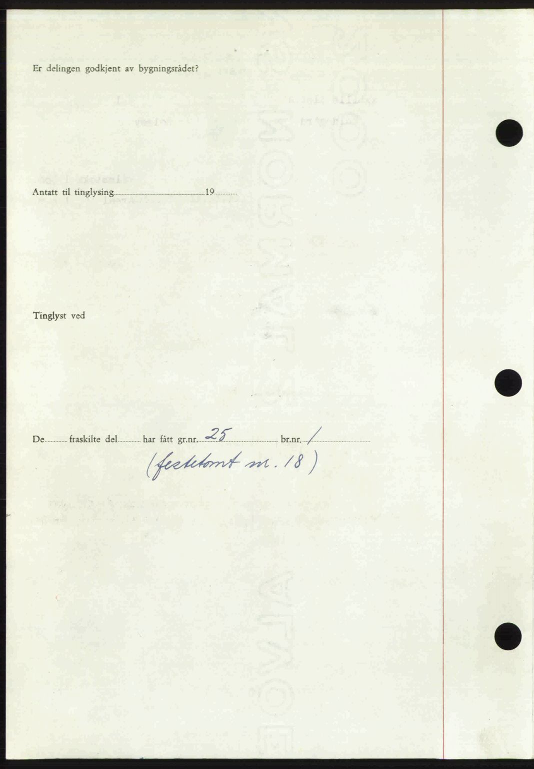 Romsdal sorenskriveri, AV/SAT-A-4149/1/2/2C: Mortgage book no. A26, 1948-1948, Diary no: : 1316/1948