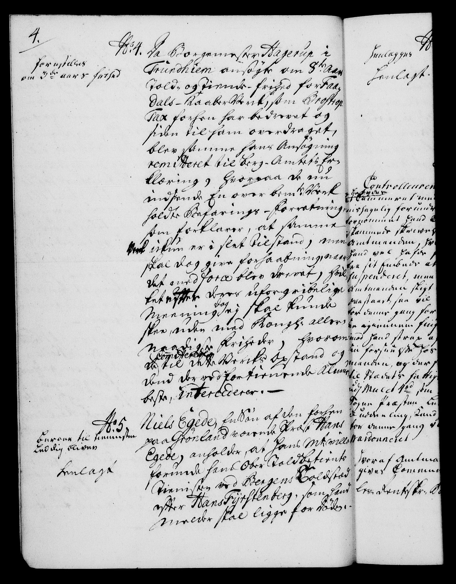 Rentekammeret, Kammerkanselliet, RA/EA-3111/G/Gh/Gha/L0021: Norsk ekstraktmemorialprotokoll (merket RK 53.66), 1739, p. 4