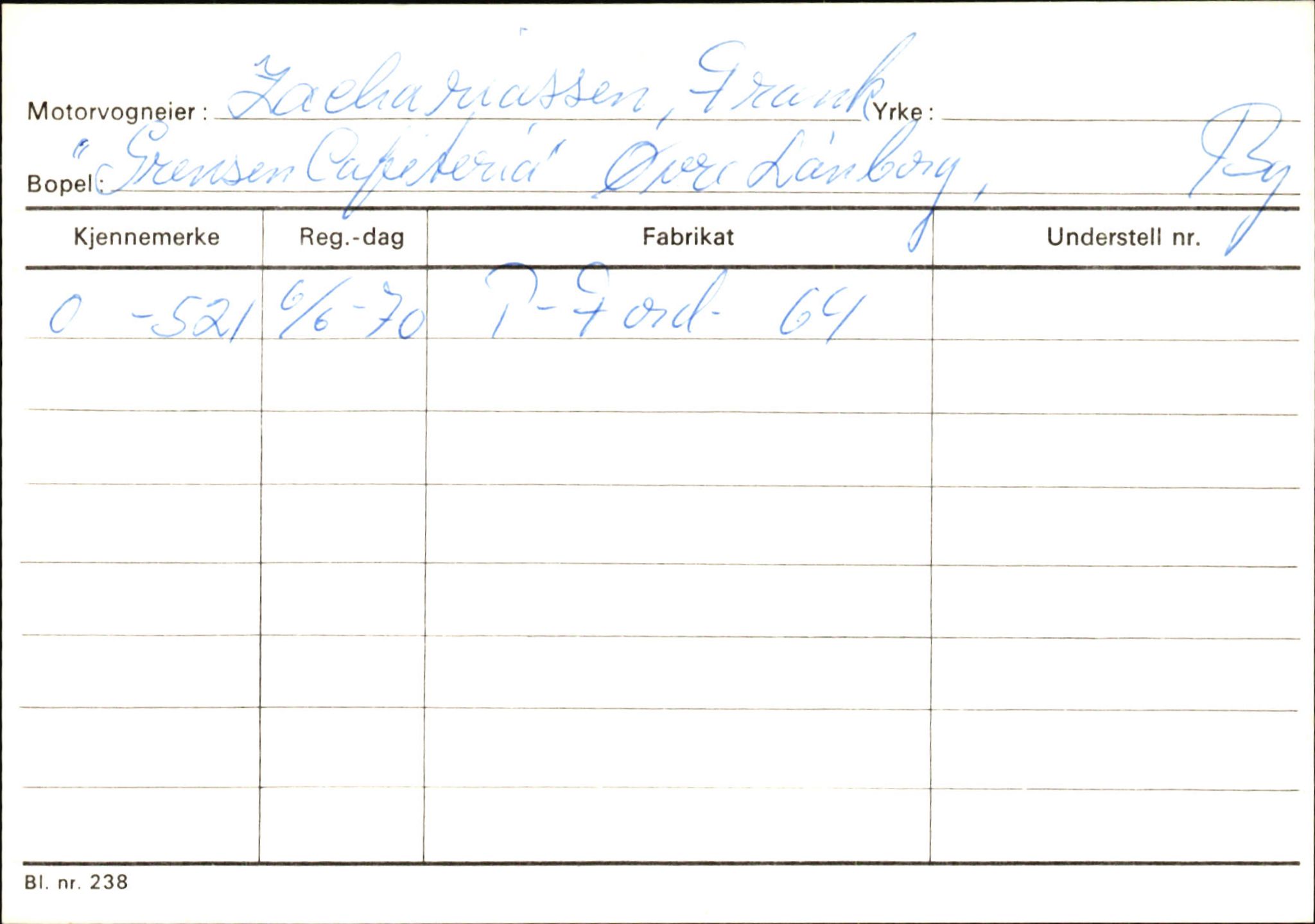 Statens vegvesen, Hordaland vegkontor, AV/SAB-A-5201/2/Hb/L0037: O-eierkort W-P, 1920-1971, p. 975