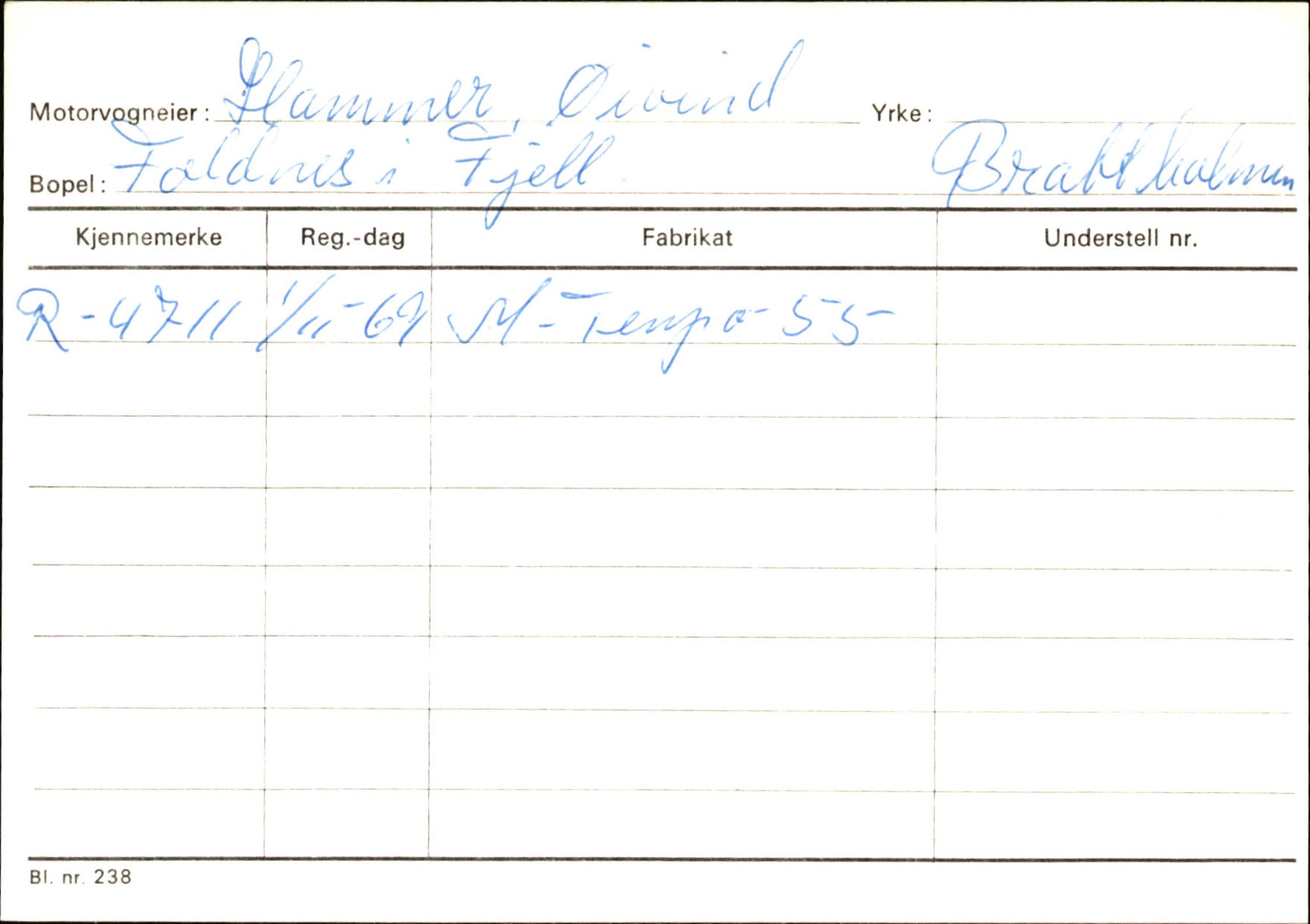 Statens vegvesen, Hordaland vegkontor, AV/SAB-A-5201/2/Ha/L0018: R-eierkort H, 1920-1971, p. 475