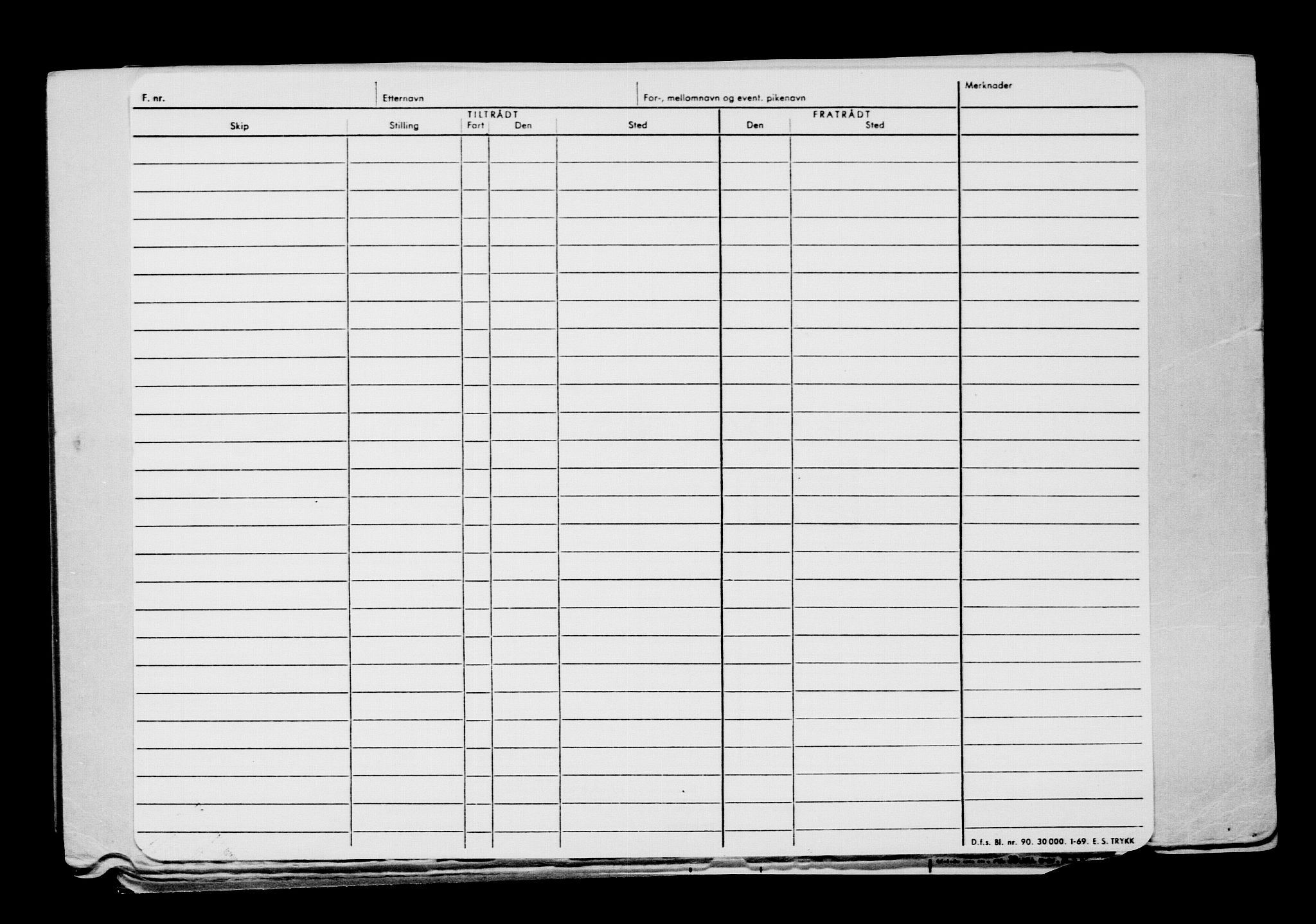 Direktoratet for sjømenn, AV/RA-S-3545/G/Gb/L0167: Hovedkort, 1919, p. 291