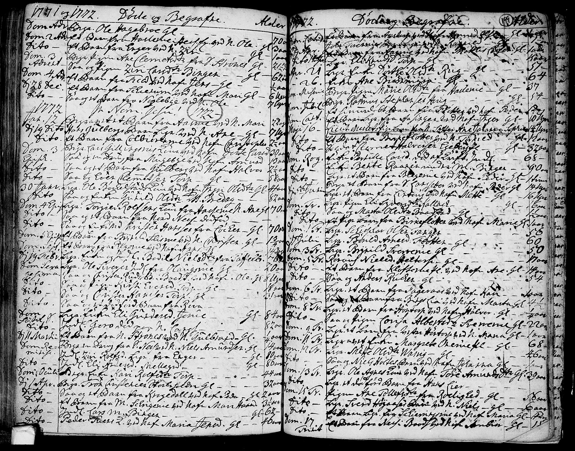 Trøgstad prestekontor Kirkebøker, AV/SAO-A-10925/F/Fa/L0004: Parish register (official) no. I 4, 1750-1784, p. 199