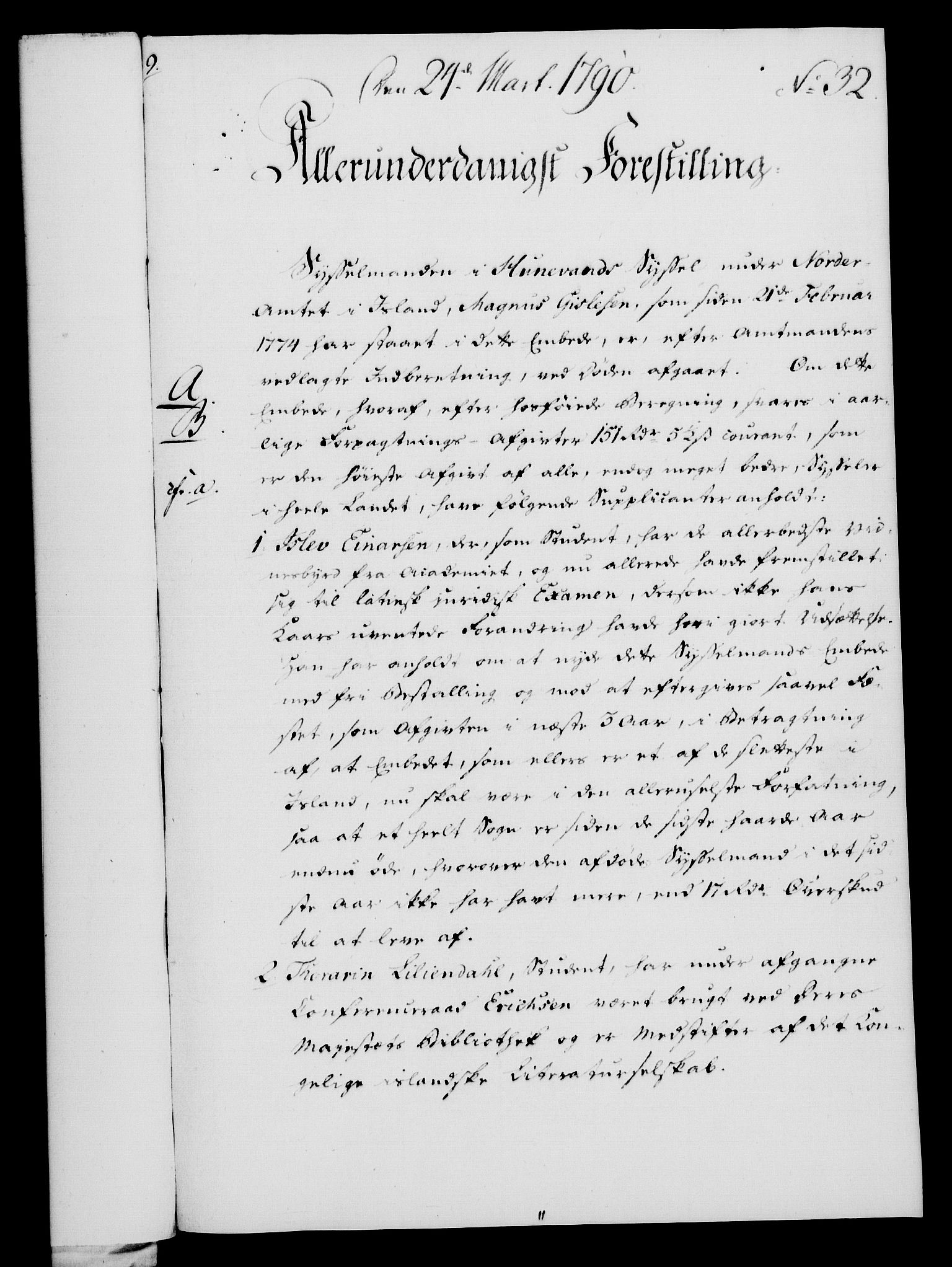 Rentekammeret, Kammerkanselliet, AV/RA-EA-3111/G/Gf/Gfa/L0072: Norsk relasjons- og resolusjonsprotokoll (merket RK 52.72), 1790, p. 164