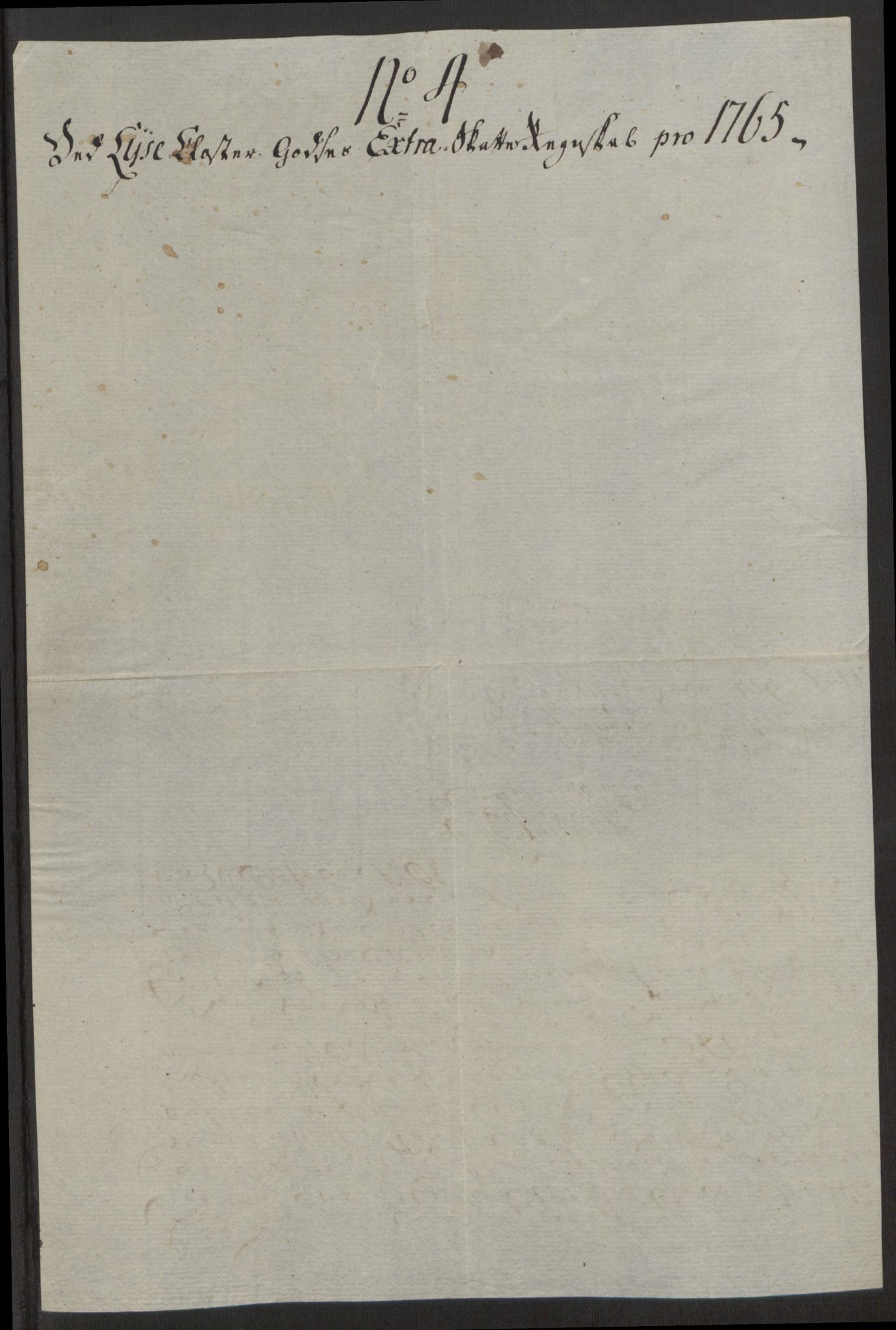 Rentekammeret inntil 1814, Reviderte regnskaper, Fogderegnskap, AV/RA-EA-4092/R50/L3180: Ekstraskatten Lyse kloster, 1762-1783, p. 147