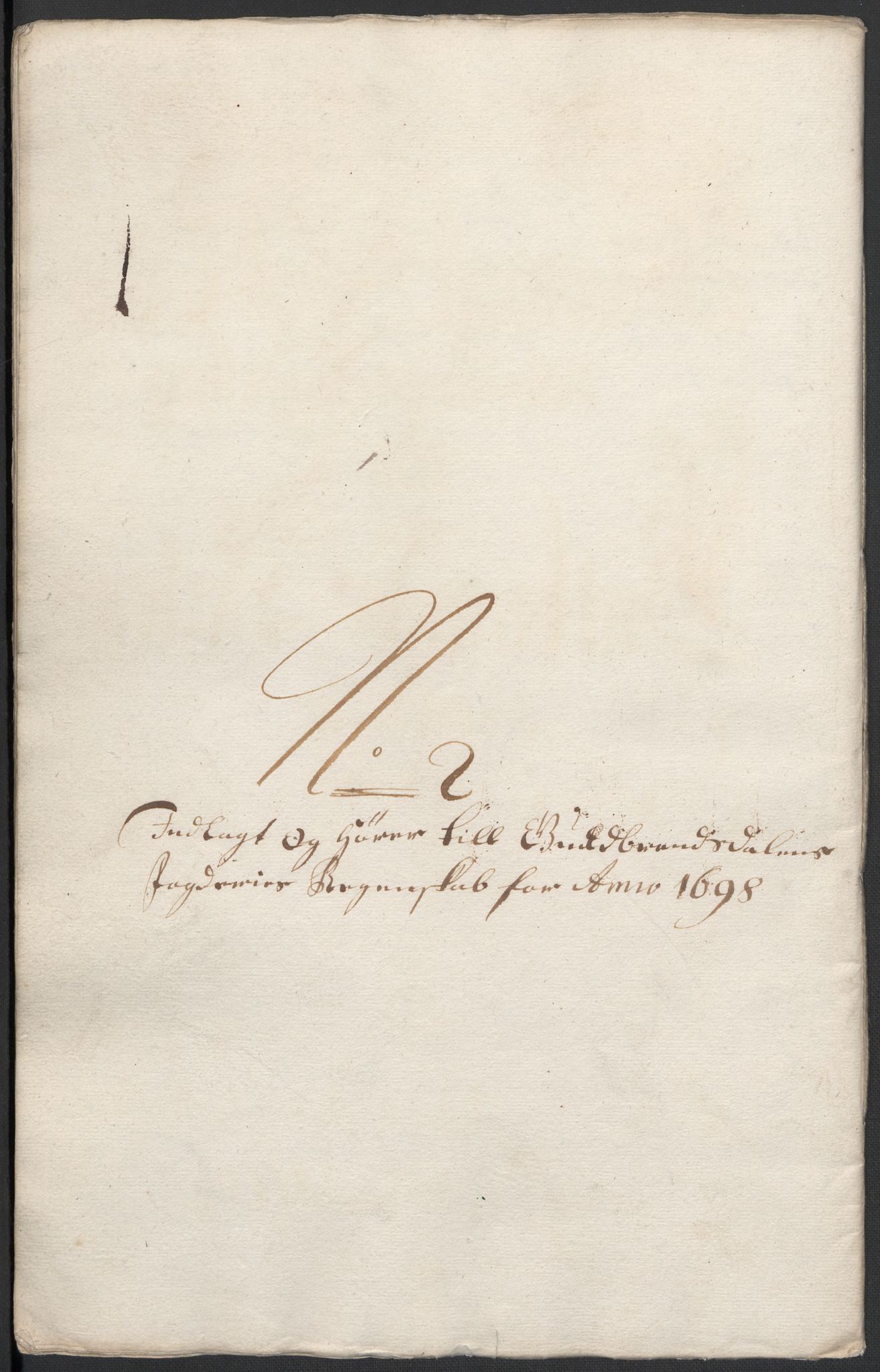 Rentekammeret inntil 1814, Reviderte regnskaper, Fogderegnskap, AV/RA-EA-4092/R17/L1171: Fogderegnskap Gudbrandsdal, 1698, p. 51