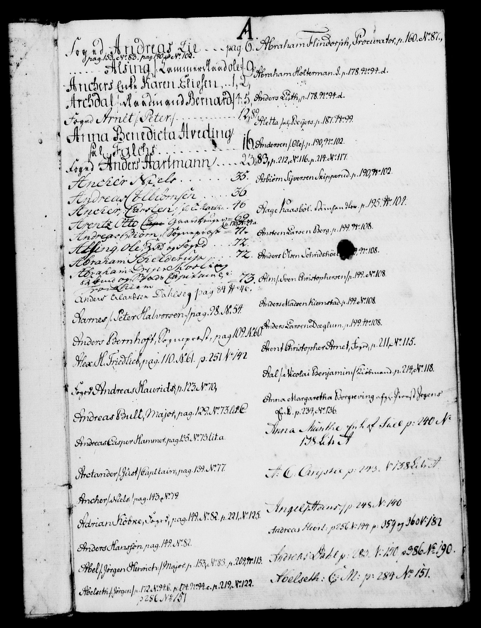 Rentekammeret, Kammerkanselliet, RA/EA-3111/G/Gh/Ghd/L0005: Kausjonsprotokoll med register (merket RK 53.43), 1769-1794