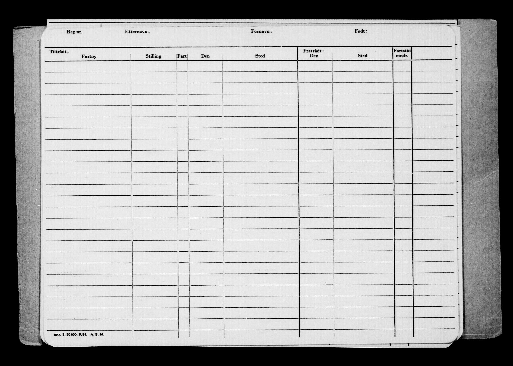 Direktoratet for sjømenn, RA/S-3545/G/Gb/L0148: Hovedkort, 1917, p. 835