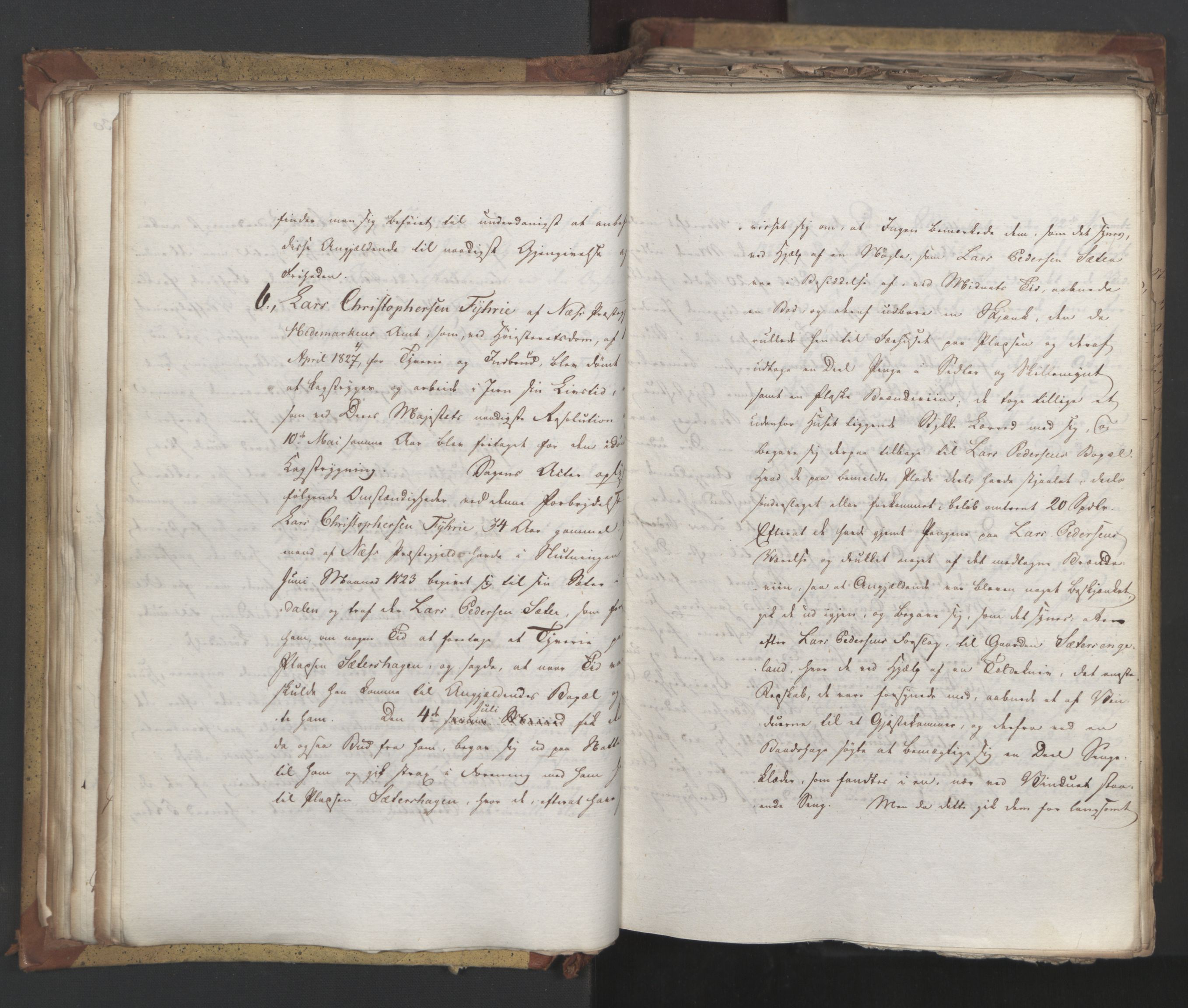Statsrådsavdelingen i Stockholm, AV/RA-S-1003/D/Da/L0051: Regjeringsinnstillinger nr. 4310-4565, 1827, p. 80