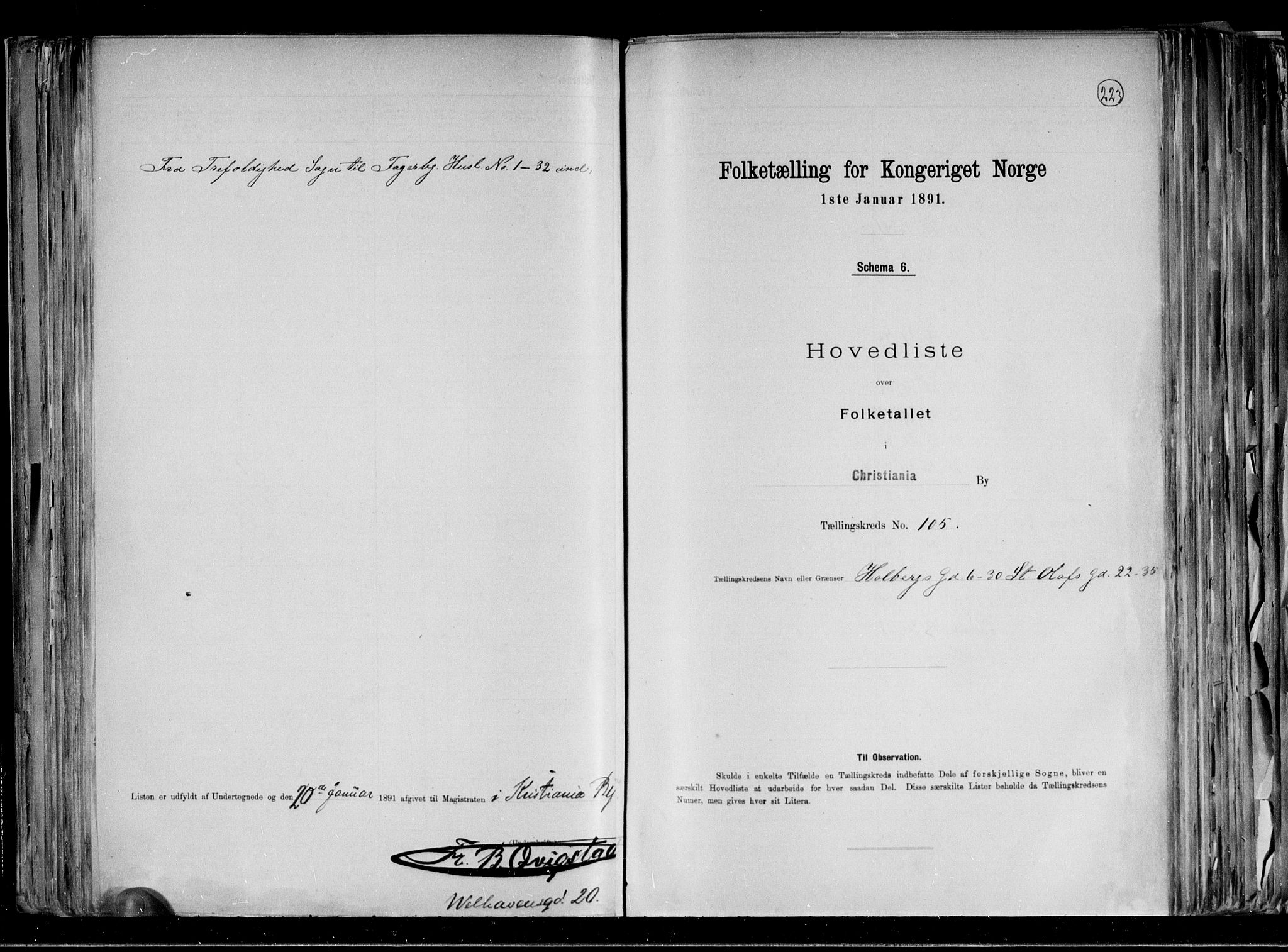 RA, 1891 census for 0301 Kristiania, 1891, p. 38209