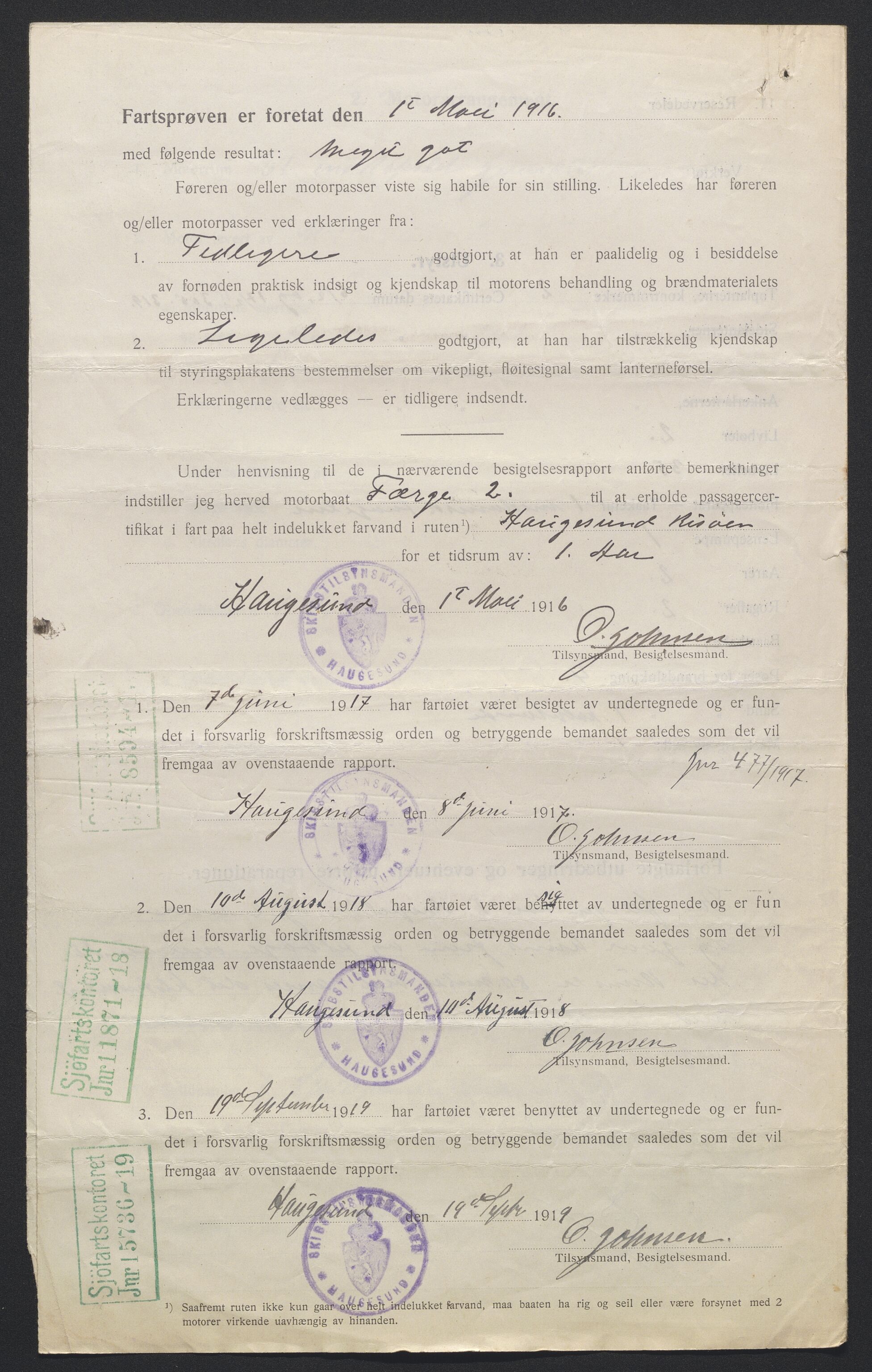 Sjøfartsdirektoratet med forløpere, skipsmapper slettede skip, AV/RA-S-4998/F/Fa/L0394: --, 1876-1937, p. 400