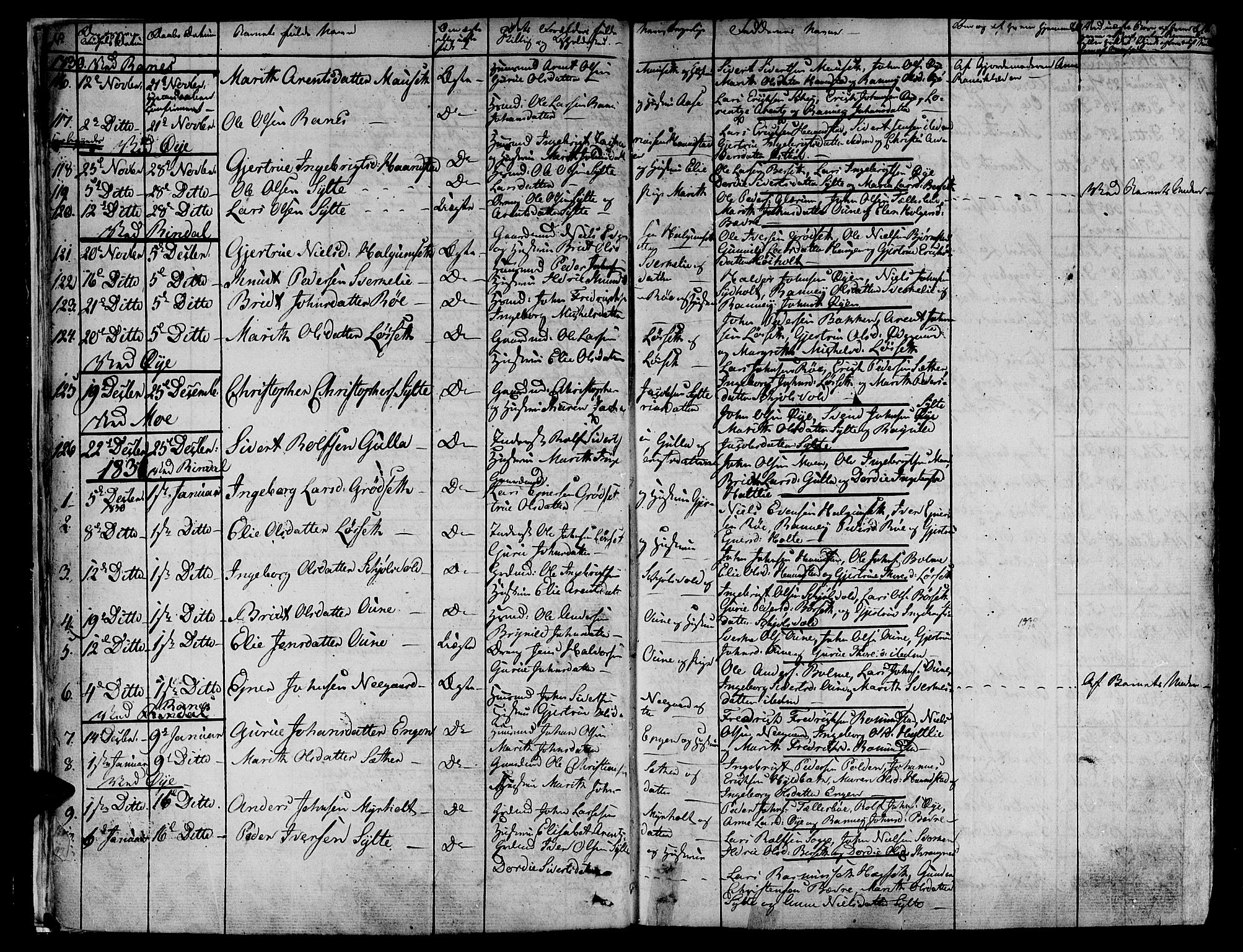 Ministerialprotokoller, klokkerbøker og fødselsregistre - Møre og Romsdal, SAT/A-1454/595/L1042: Parish register (official) no. 595A04, 1829-1843, p. 11