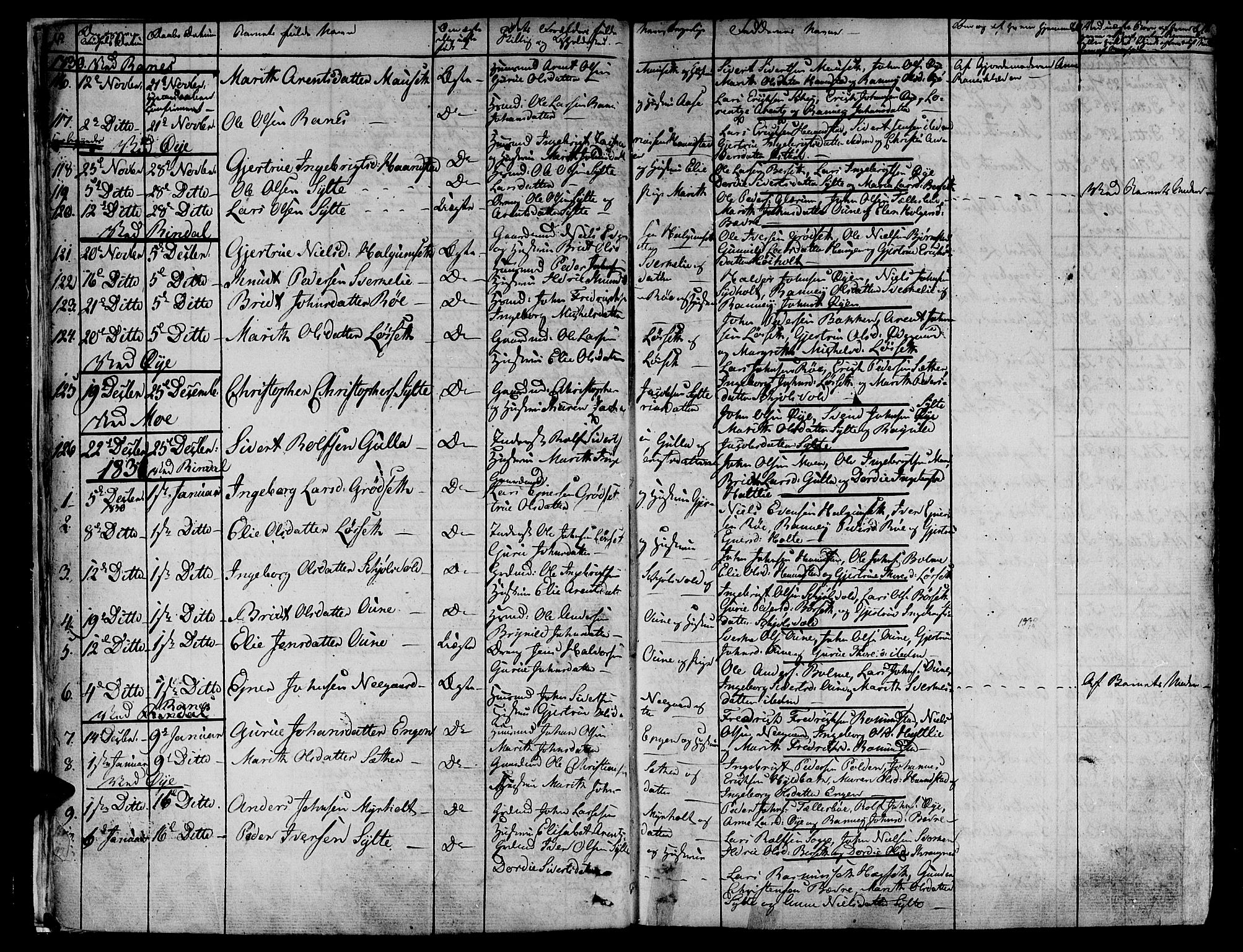 Ministerialprotokoller, klokkerbøker og fødselsregistre - Møre og Romsdal, AV/SAT-A-1454/595/L1042: Parish register (official) no. 595A04, 1829-1843, p. 11