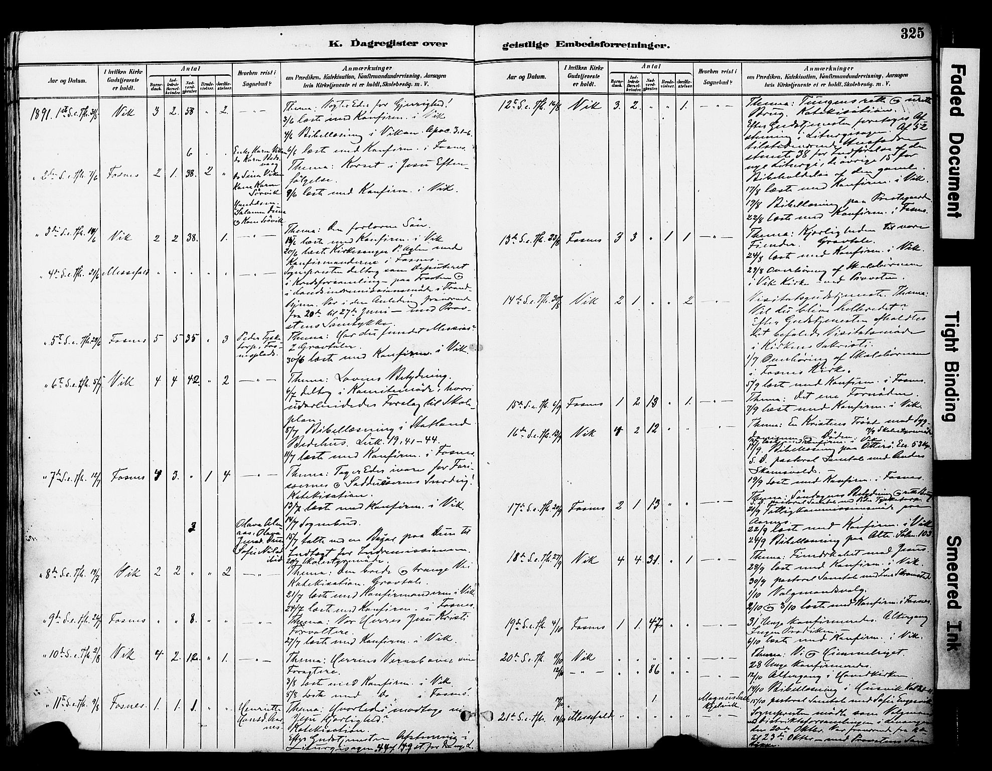 Ministerialprotokoller, klokkerbøker og fødselsregistre - Nord-Trøndelag, SAT/A-1458/774/L0628: Parish register (official) no. 774A02, 1887-1903, p. 325
