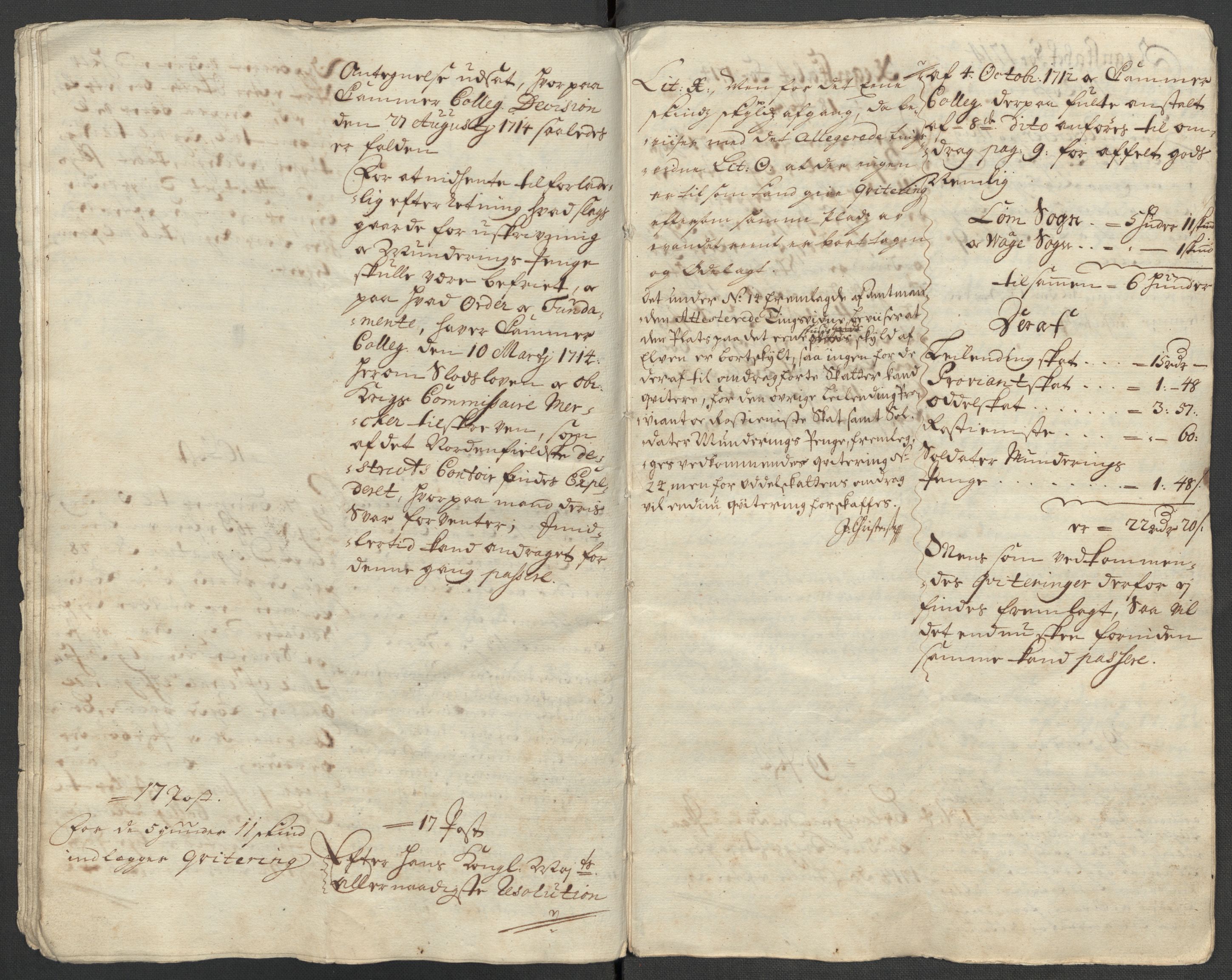 Rentekammeret inntil 1814, Reviderte regnskaper, Fogderegnskap, AV/RA-EA-4092/R17/L1183: Fogderegnskap Gudbrandsdal, 1714, p. 252