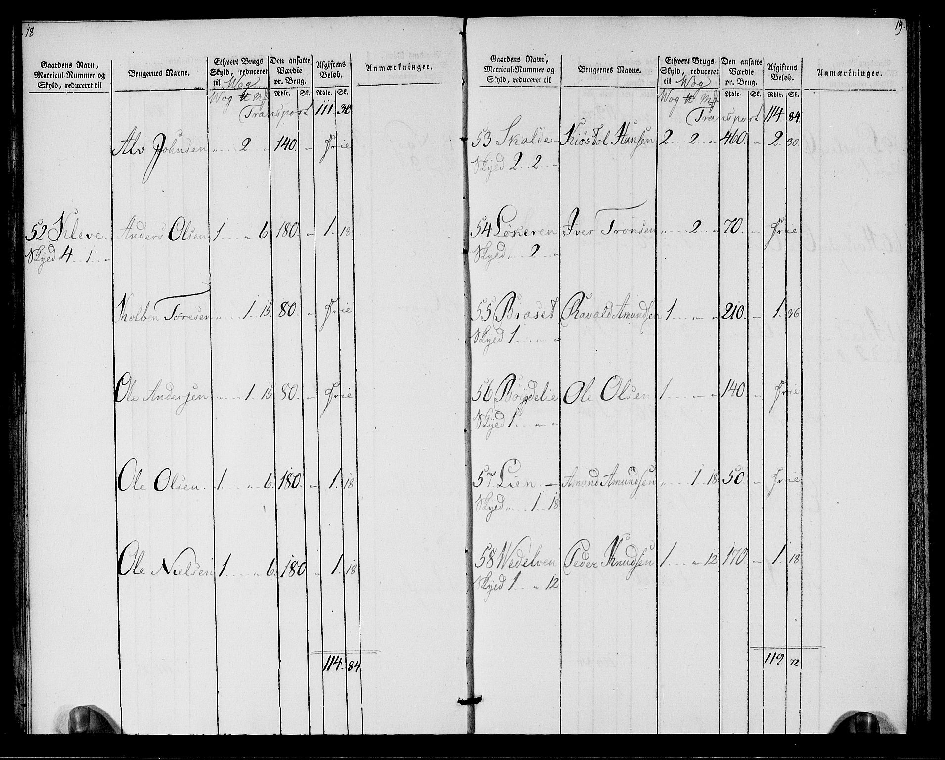 Rentekammeret inntil 1814, Realistisk ordnet avdeling, AV/RA-EA-4070/N/Ne/Nea/L0128: Romsdal fogderi. Oppebørselsregister, 1803-1804, p. 11