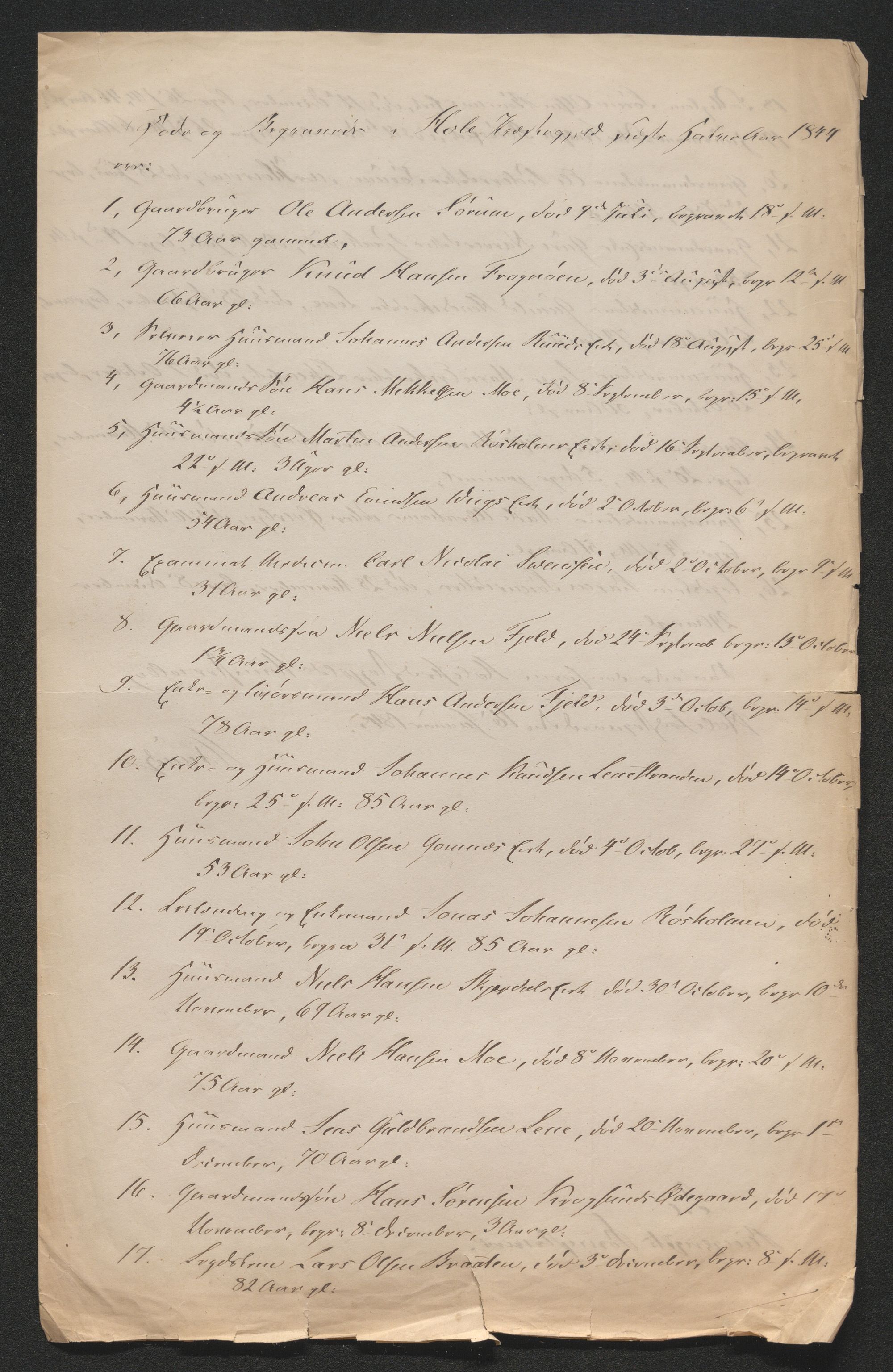 Ringerike sorenskriveri, AV/SAKO-A-105/H/Ha/Hab/L0018: Dødsfallslister Hole, 1838-1925
