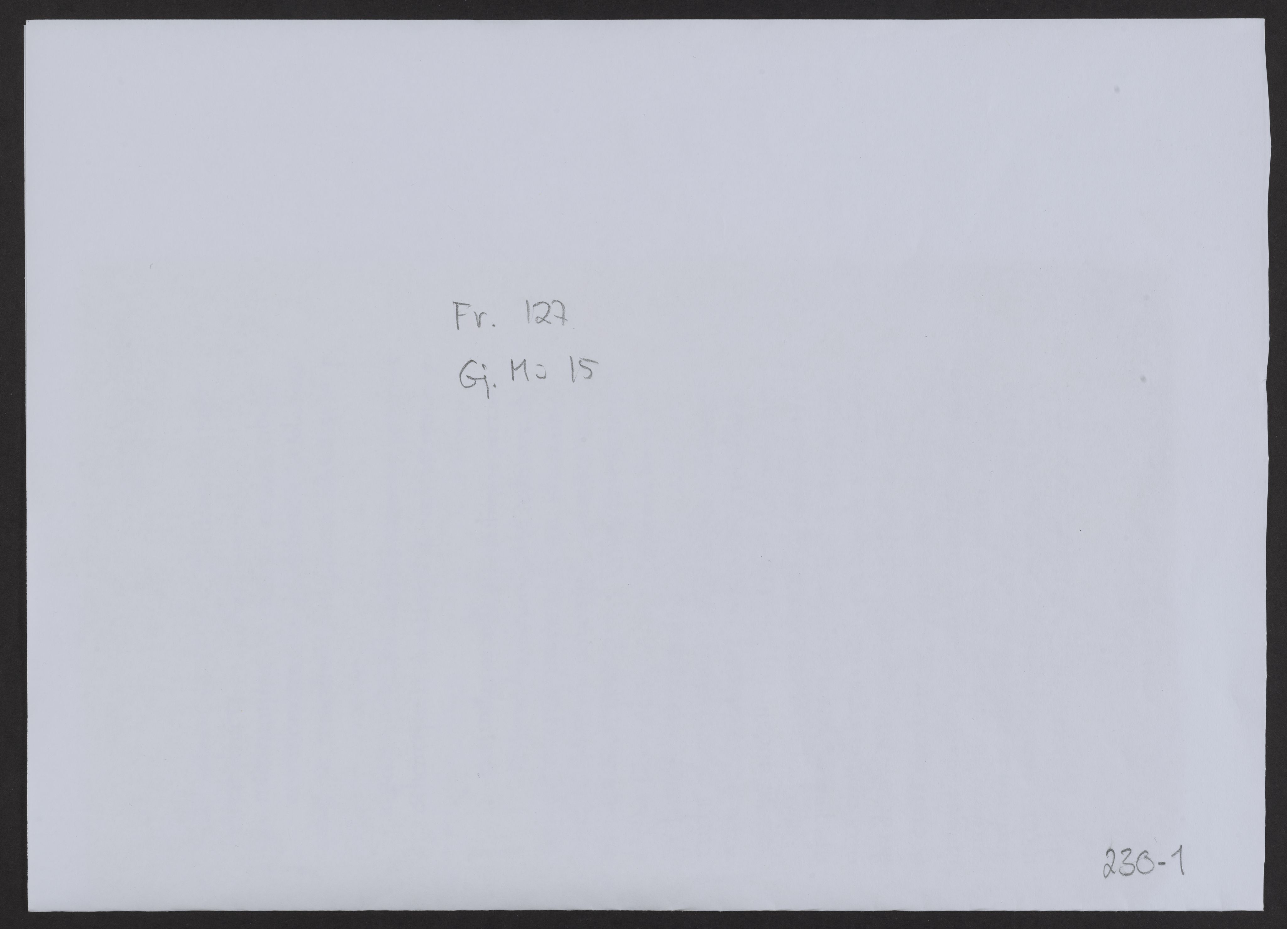 Riksarkivets diplomsamling, AV/RA-EA-5965/F27/F27A/F27Ab/L0001: Latinske fragmenter stort format, 1100-1536, p. 16