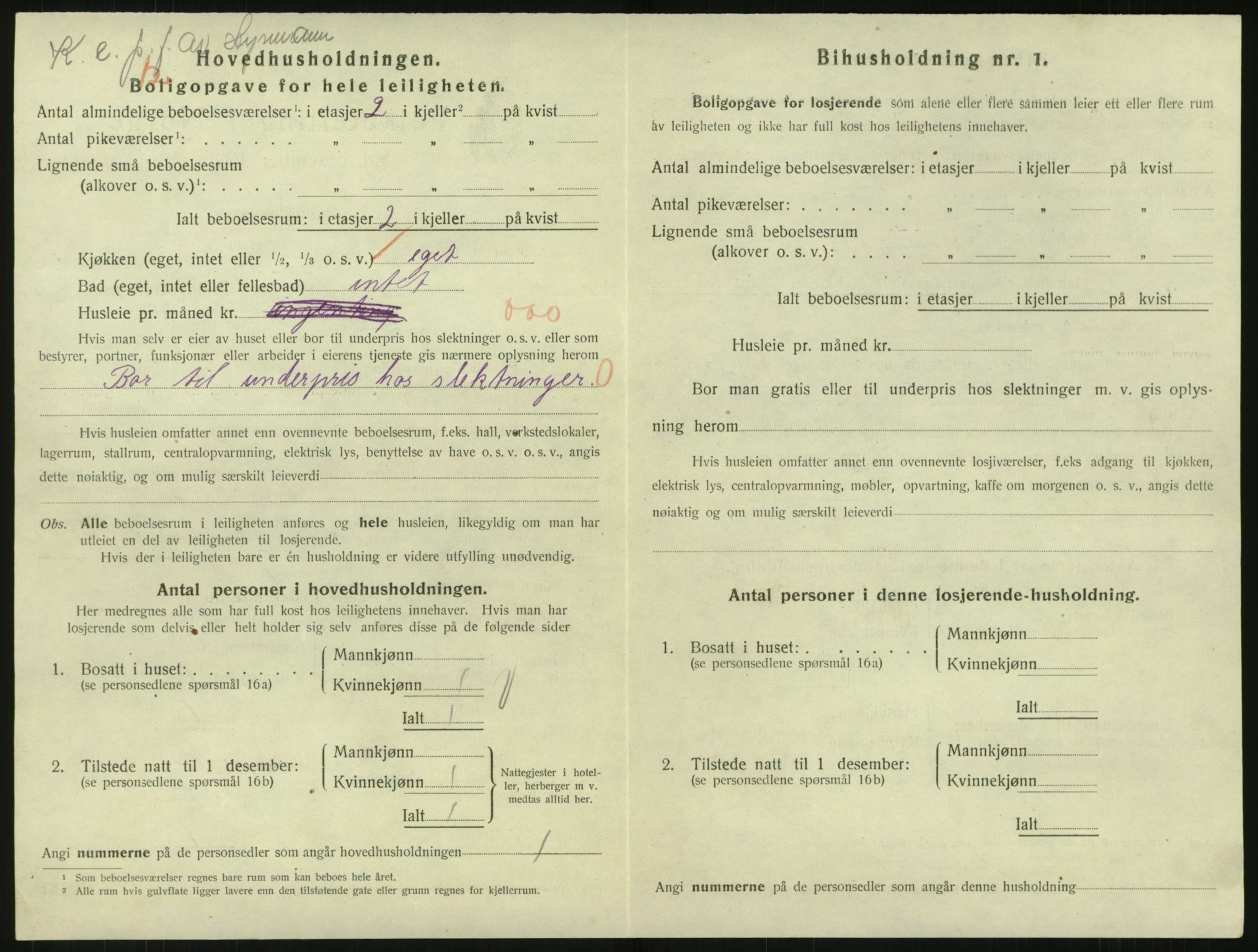 SAK, 1920 census for Arendal, 1920, p. 9023