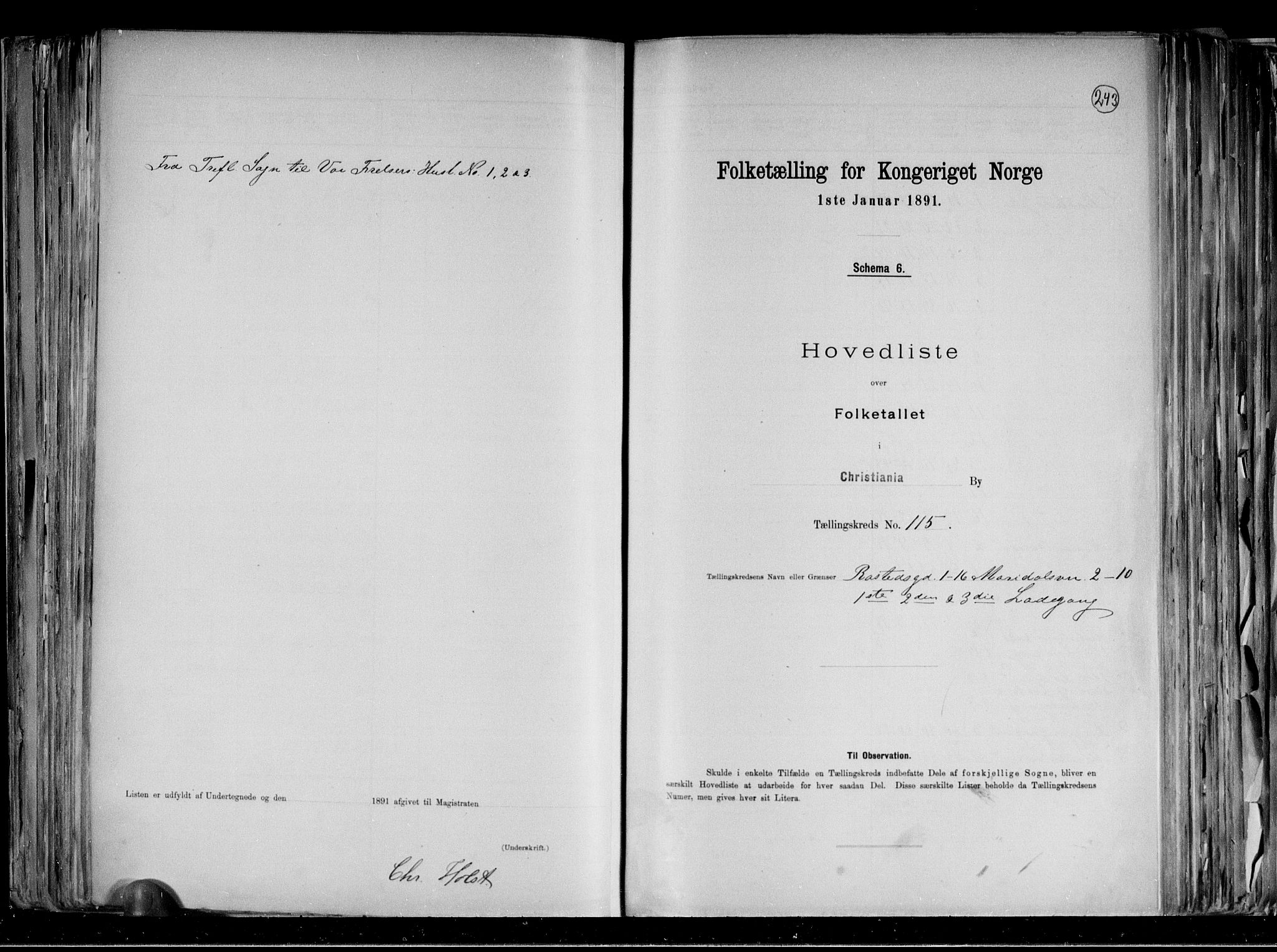 RA, 1891 census for 0301 Kristiania, 1891, p. 38229