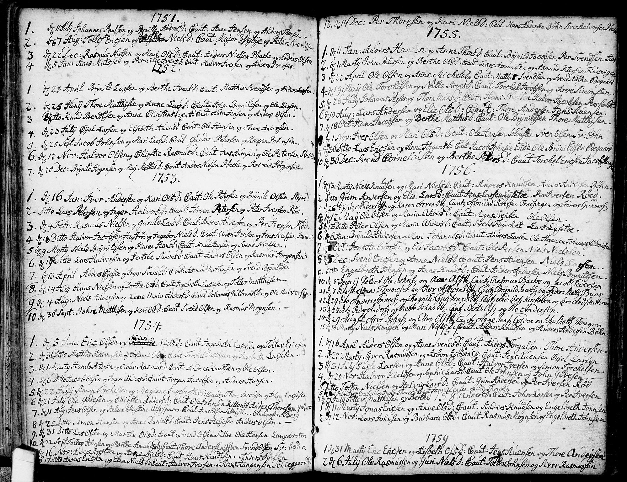 Idd prestekontor Kirkebøker, SAO/A-10911/F/Fb/L0001: Parish register (official) no. II 1, 1720-1789, p. 94