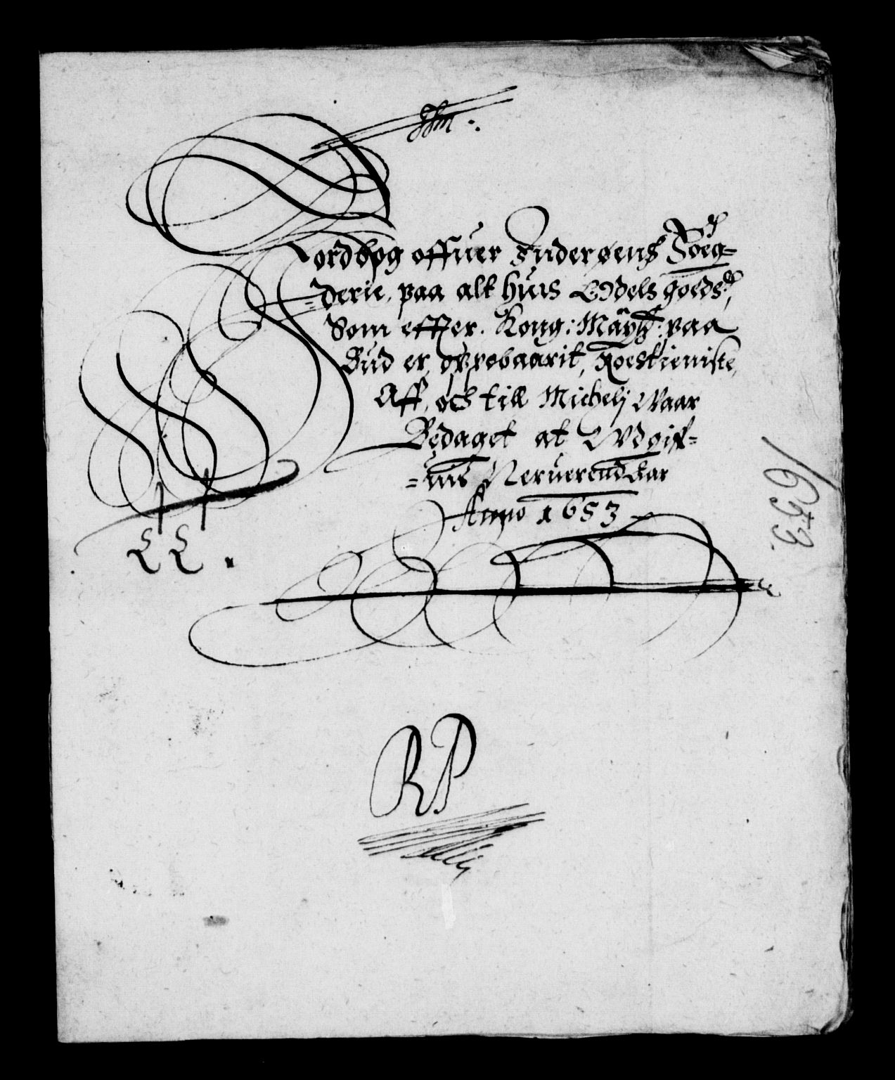 Rentekammeret inntil 1814, Reviderte regnskaper, Lensregnskaper, AV/RA-EA-5023/R/Rb/Rbw/L0113: Trondheim len, 1653-1654