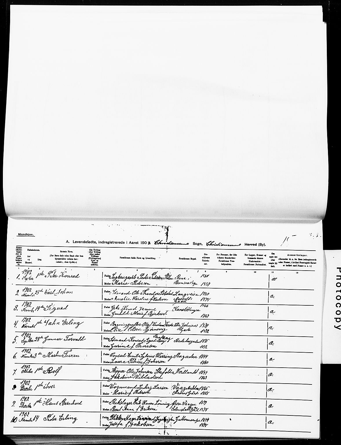 Ministerialprotokoller, klokkerbøker og fødselsregistre - Møre og Romsdal, AV/SAT-A-1454/572/L0858: Parish register (official) no. 572D02, 1903-1912