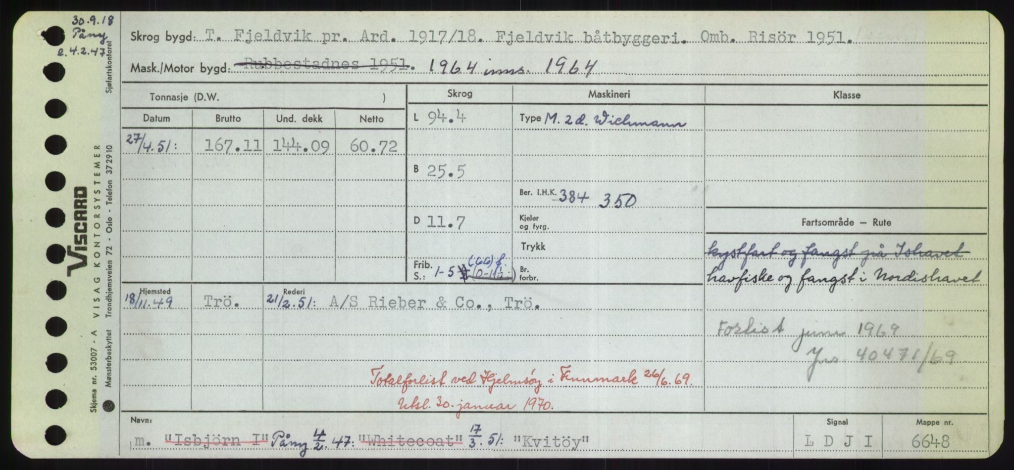 Sjøfartsdirektoratet med forløpere, Skipsmålingen, AV/RA-S-1627/H/Hd/L0021: Fartøy, Kor-Kår, p. 381