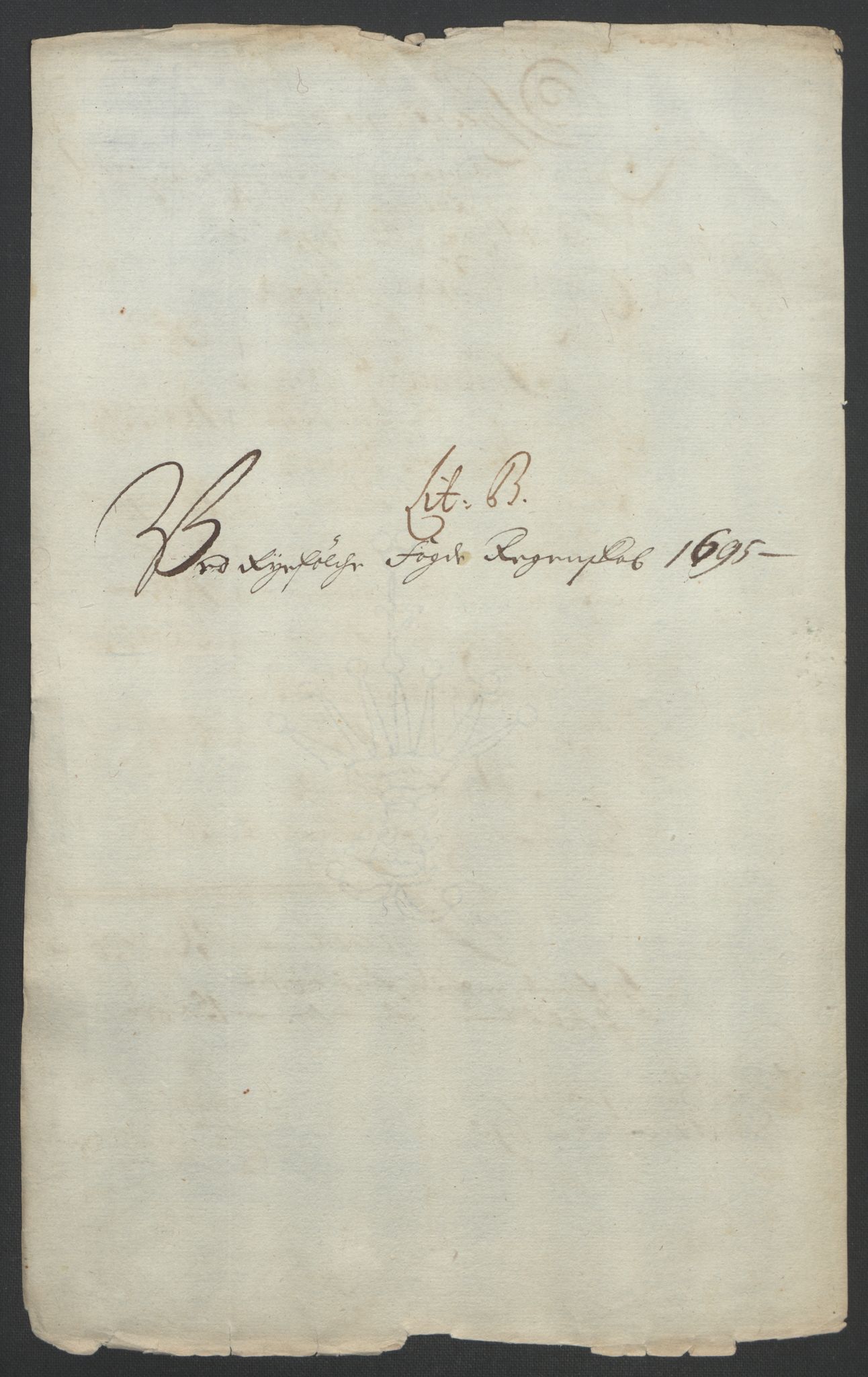 Rentekammeret inntil 1814, Reviderte regnskaper, Fogderegnskap, RA/EA-4092/R47/L2857: Fogderegnskap Ryfylke, 1694-1696, p. 125