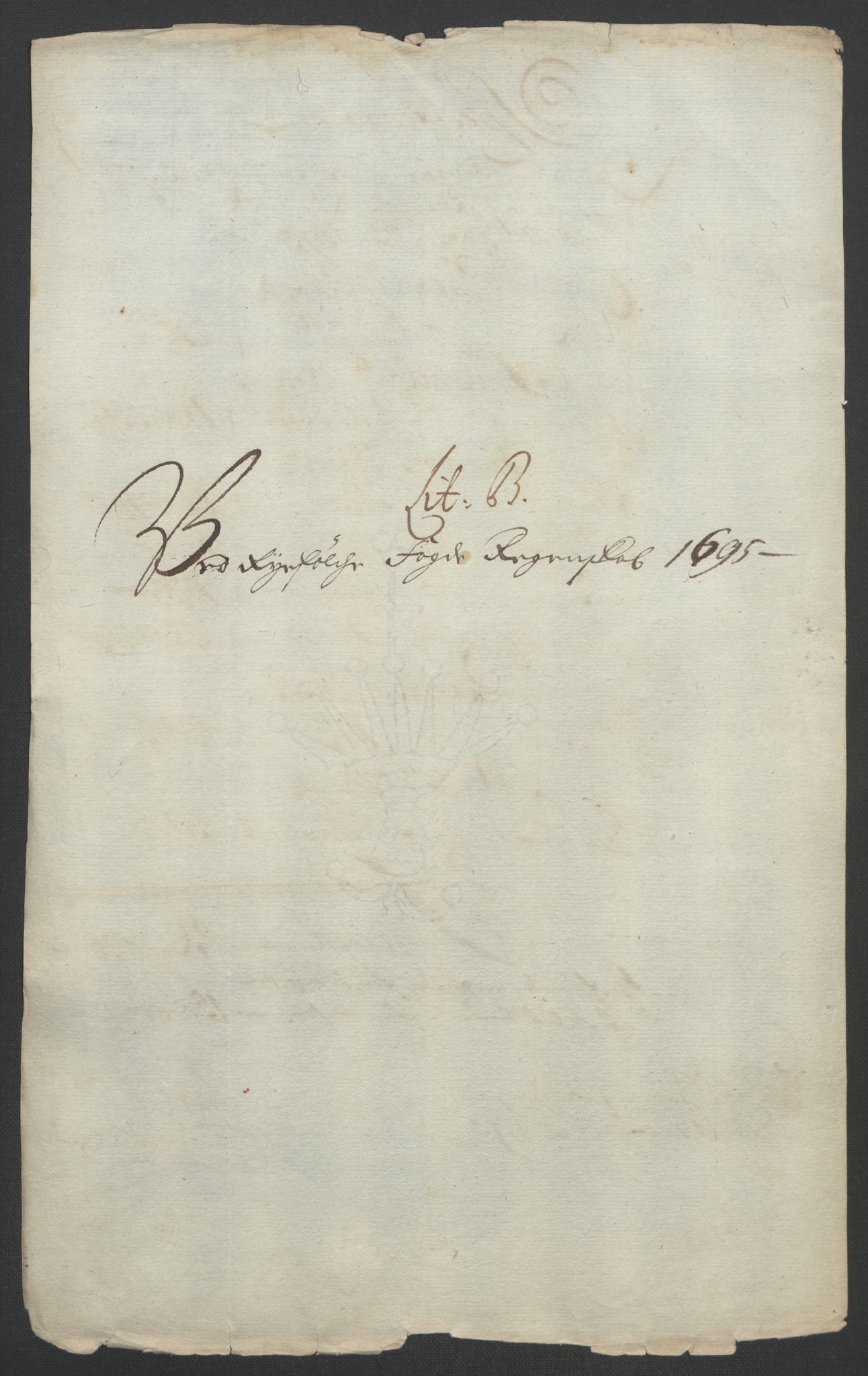 Rentekammeret inntil 1814, Reviderte regnskaper, Fogderegnskap, AV/RA-EA-4092/R47/L2857: Fogderegnskap Ryfylke, 1694-1696, p. 125