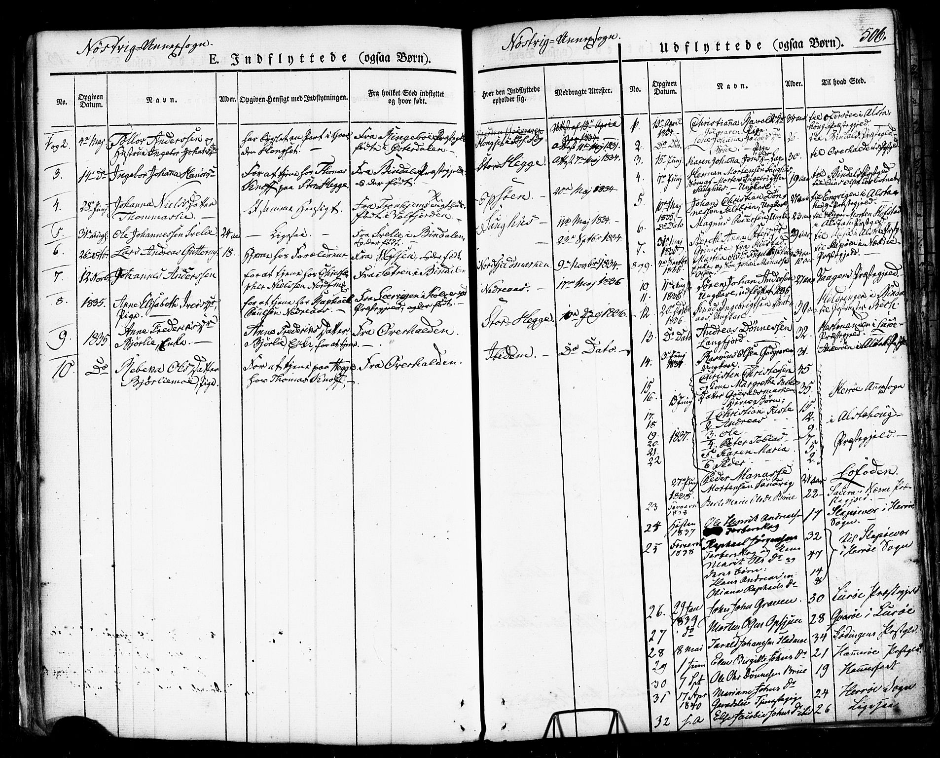 Ministerialprotokoller, klokkerbøker og fødselsregistre - Nordland, SAT/A-1459/814/L0224: Parish register (official) no. 814A05, 1834-1874, p. 506