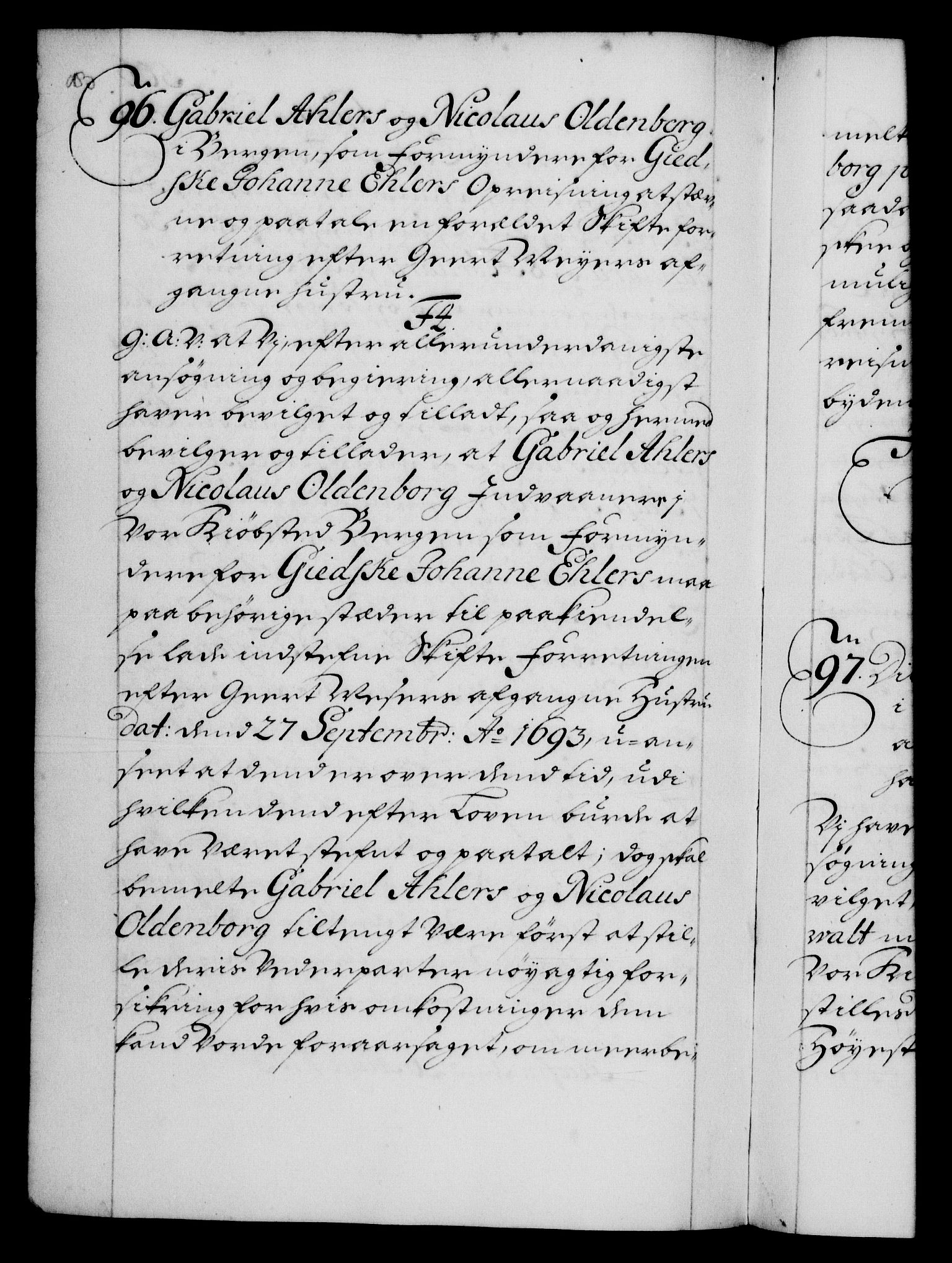 Danske Kanselli 1572-1799, AV/RA-EA-3023/F/Fc/Fca/Fcaa/L0018: Norske registre, 1699-1703, p. 506b