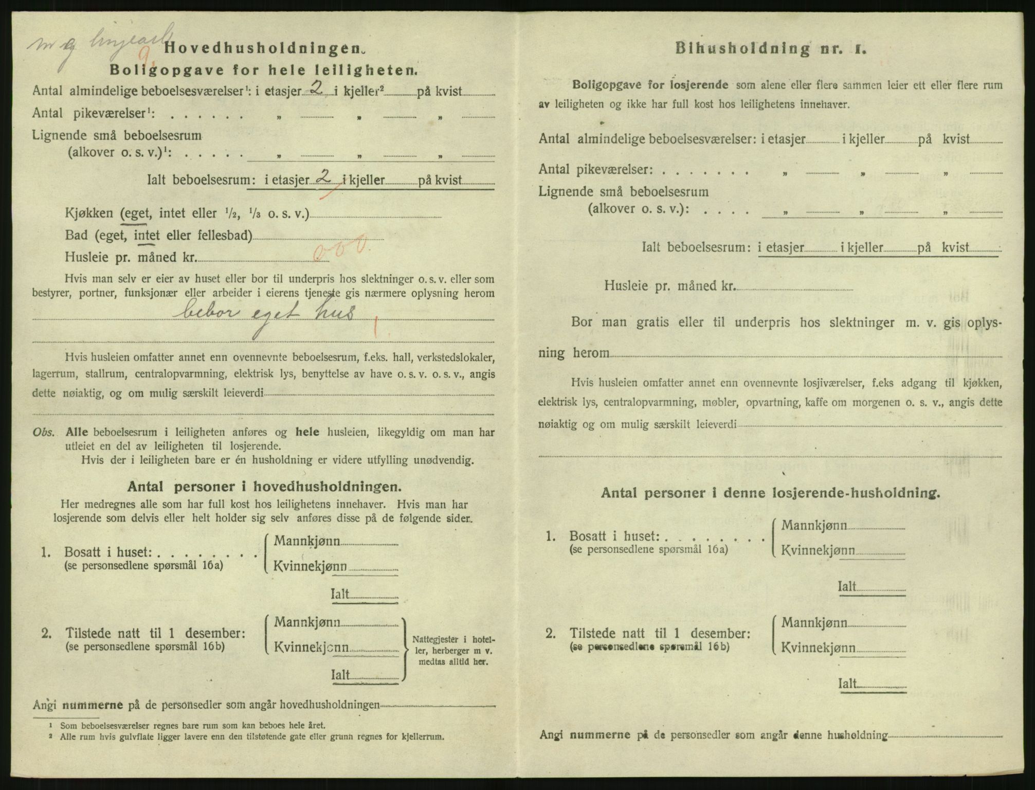 SAK, 1920 census for Tvedestrand, 1920, p. 674