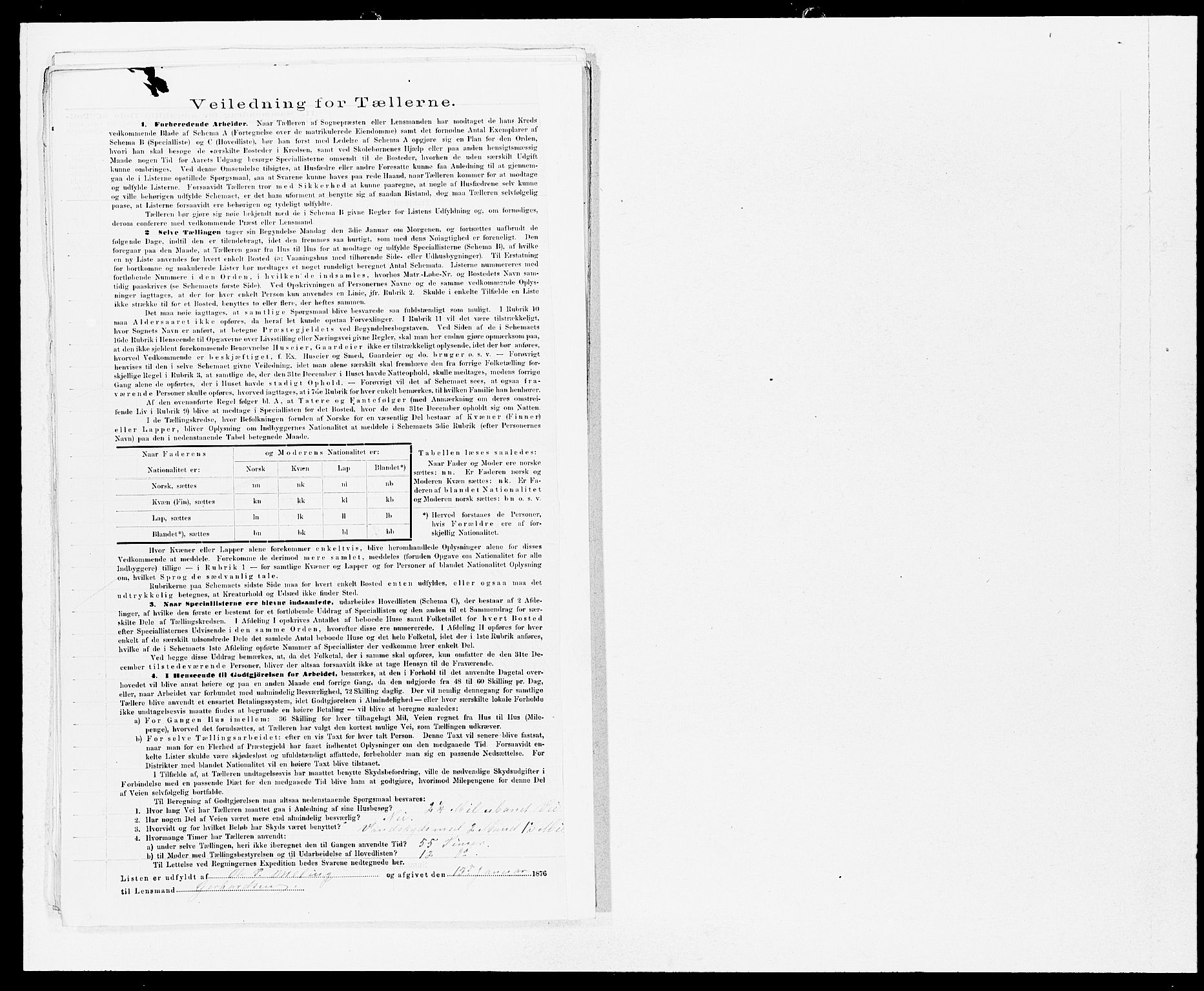 SAB, 1875 census for 1218P Finnås, 1875, p. 36