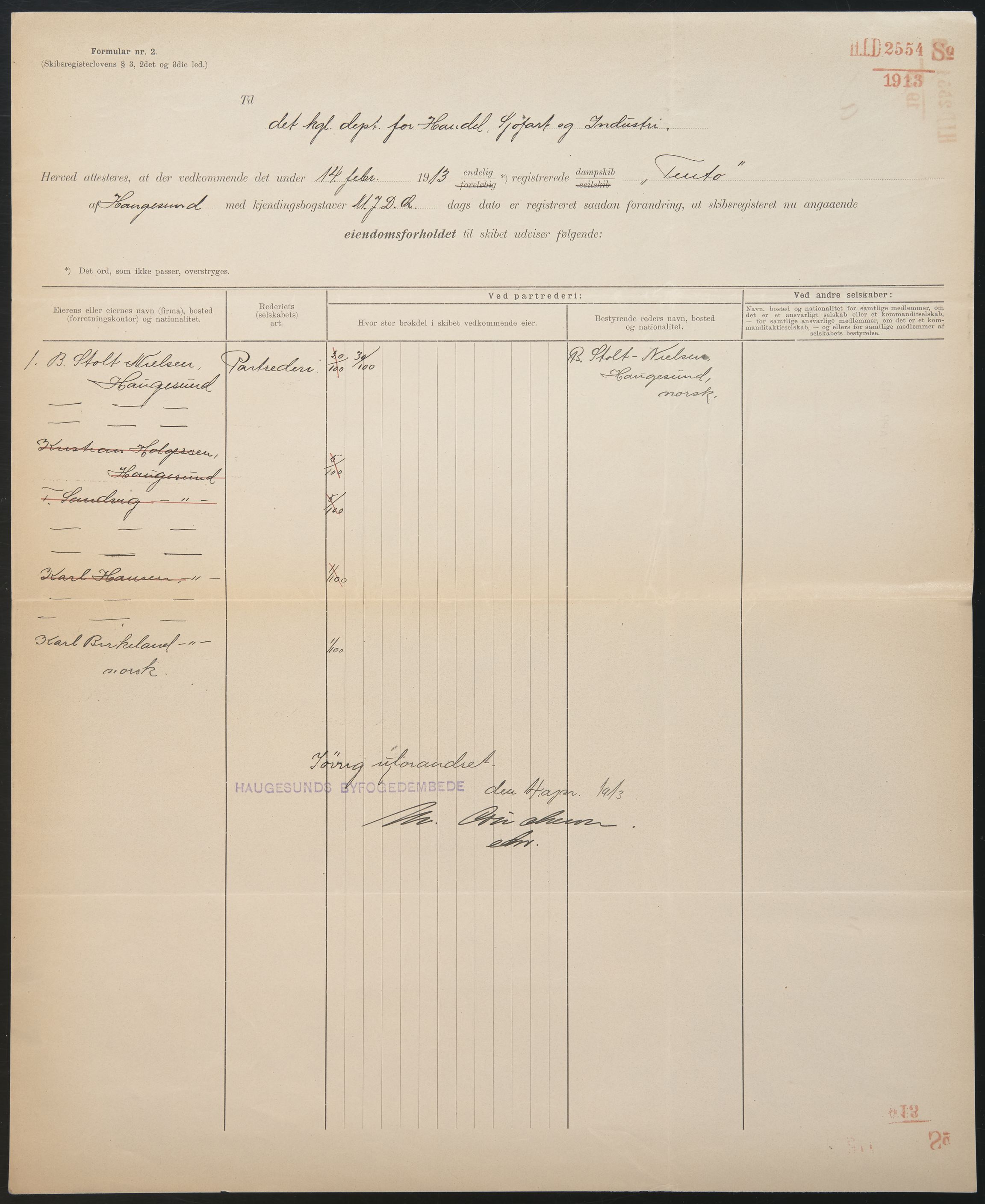 Sjøfartsdirektoratet med forløpere, skipsmapper slettede skip, AV/RA-S-4998/F/Fa/L0586: --, 1894-1935, p. 410