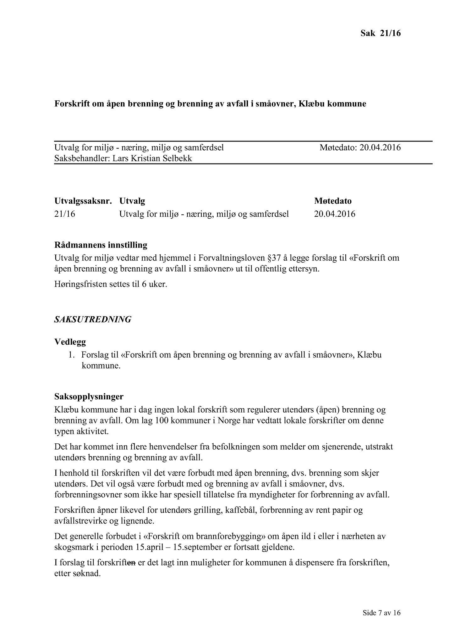 Klæbu Kommune, TRKO/KK/06-UM/L003: Utvalg for miljø - Møtedokumenter 2016, 2016, p. 685