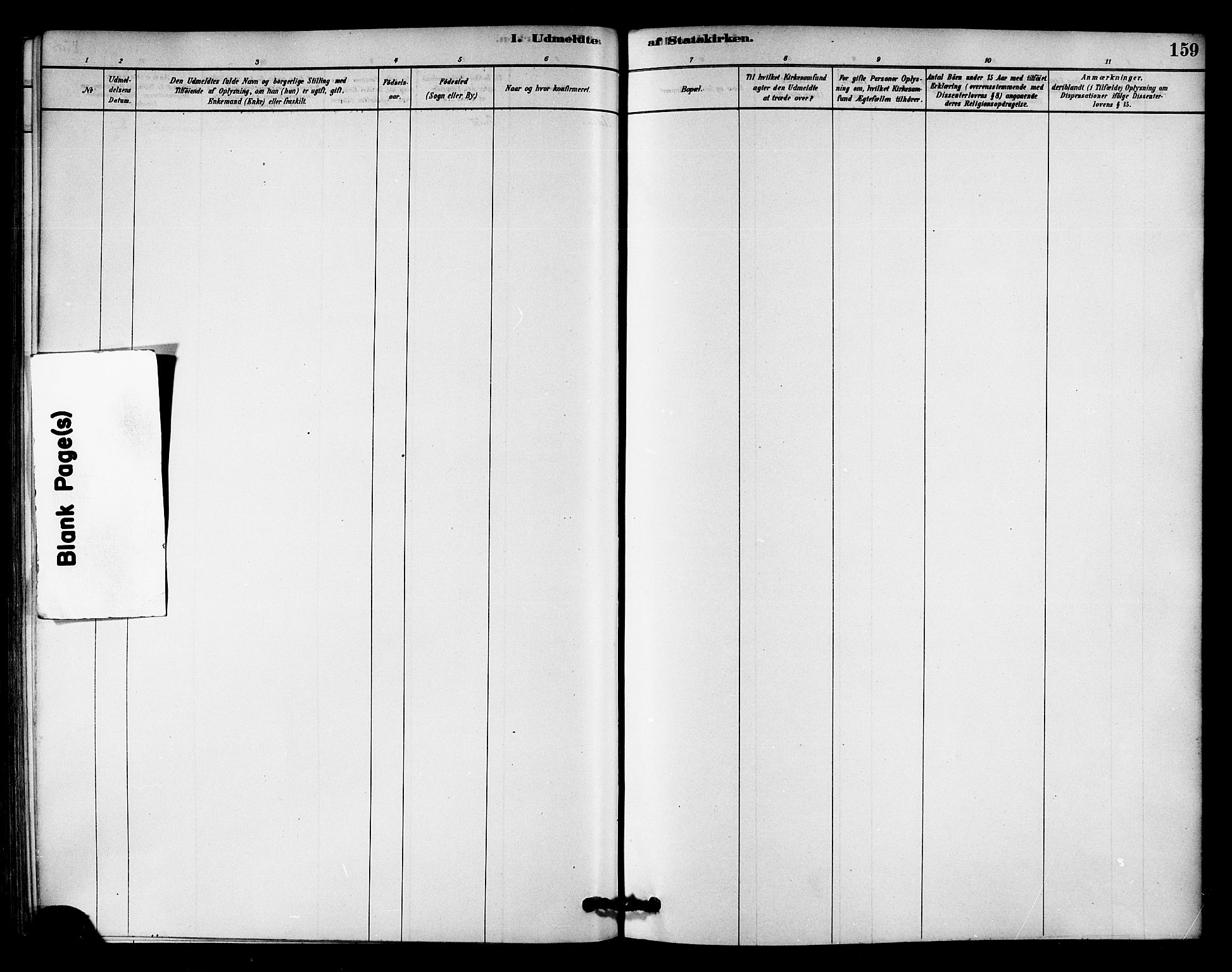 Ministerialprotokoller, klokkerbøker og fødselsregistre - Nord-Trøndelag, AV/SAT-A-1458/742/L0408: Parish register (official) no. 742A01, 1878-1890, p. 159