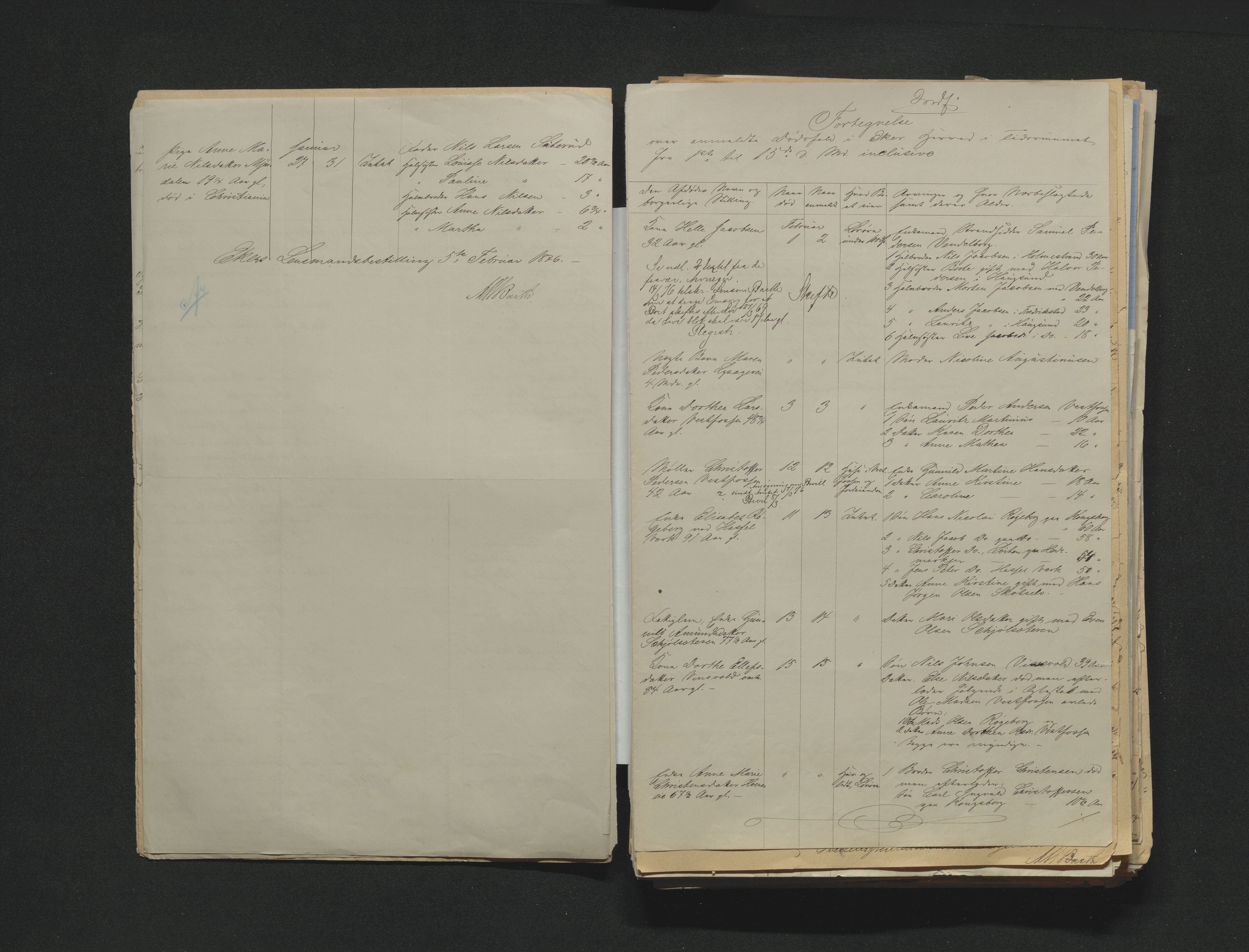 Eiker, Modum og Sigdal sorenskriveri, AV/SAKO-A-123/H/Ha/Hab/L0014: Dødsfallsmeldinger, 1874-1877, p. 361