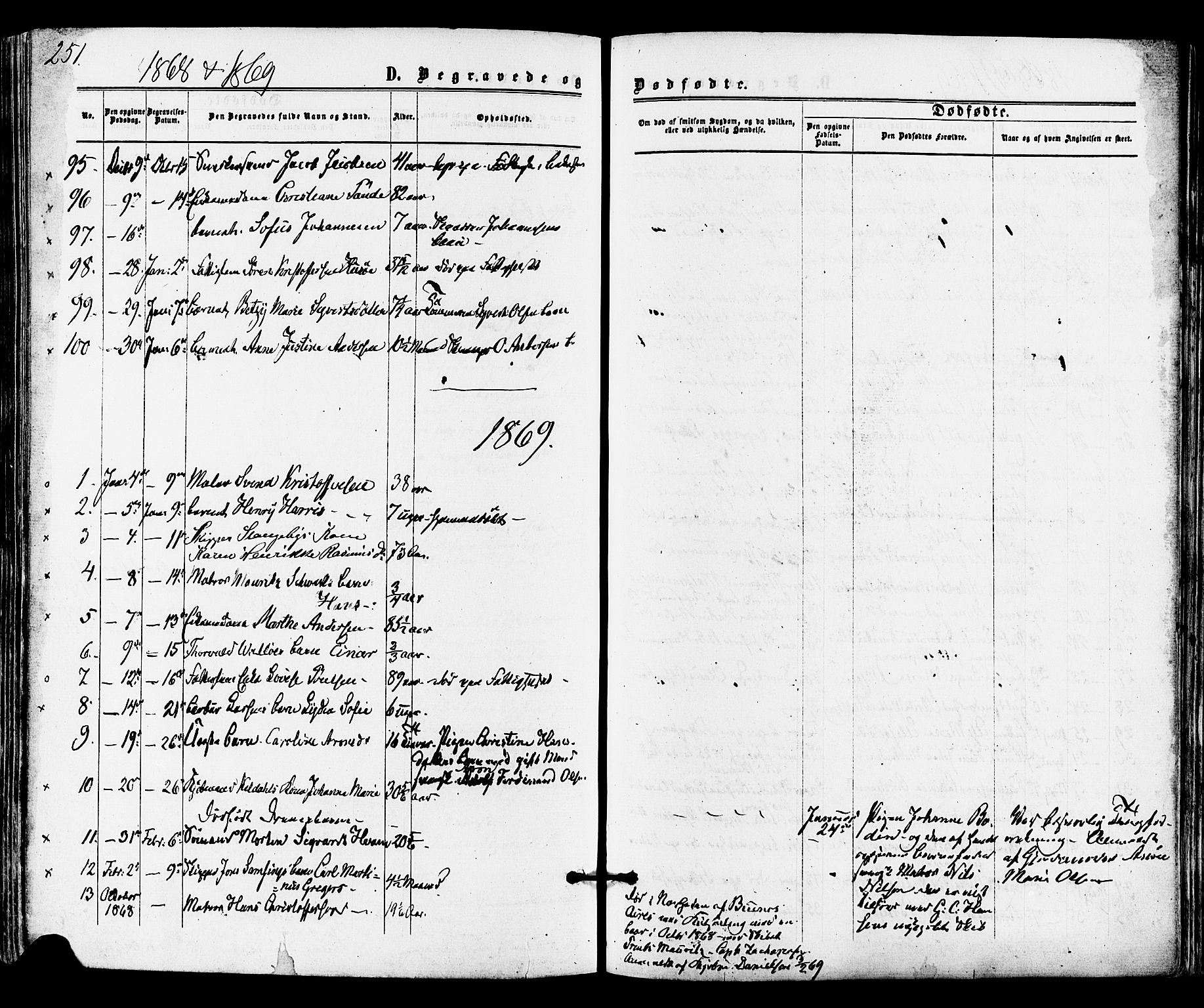 Tønsberg kirkebøker, SAKO/A-330/F/Fa/L0009: Parish register (official) no. I 9, 1865-1873, p. 251