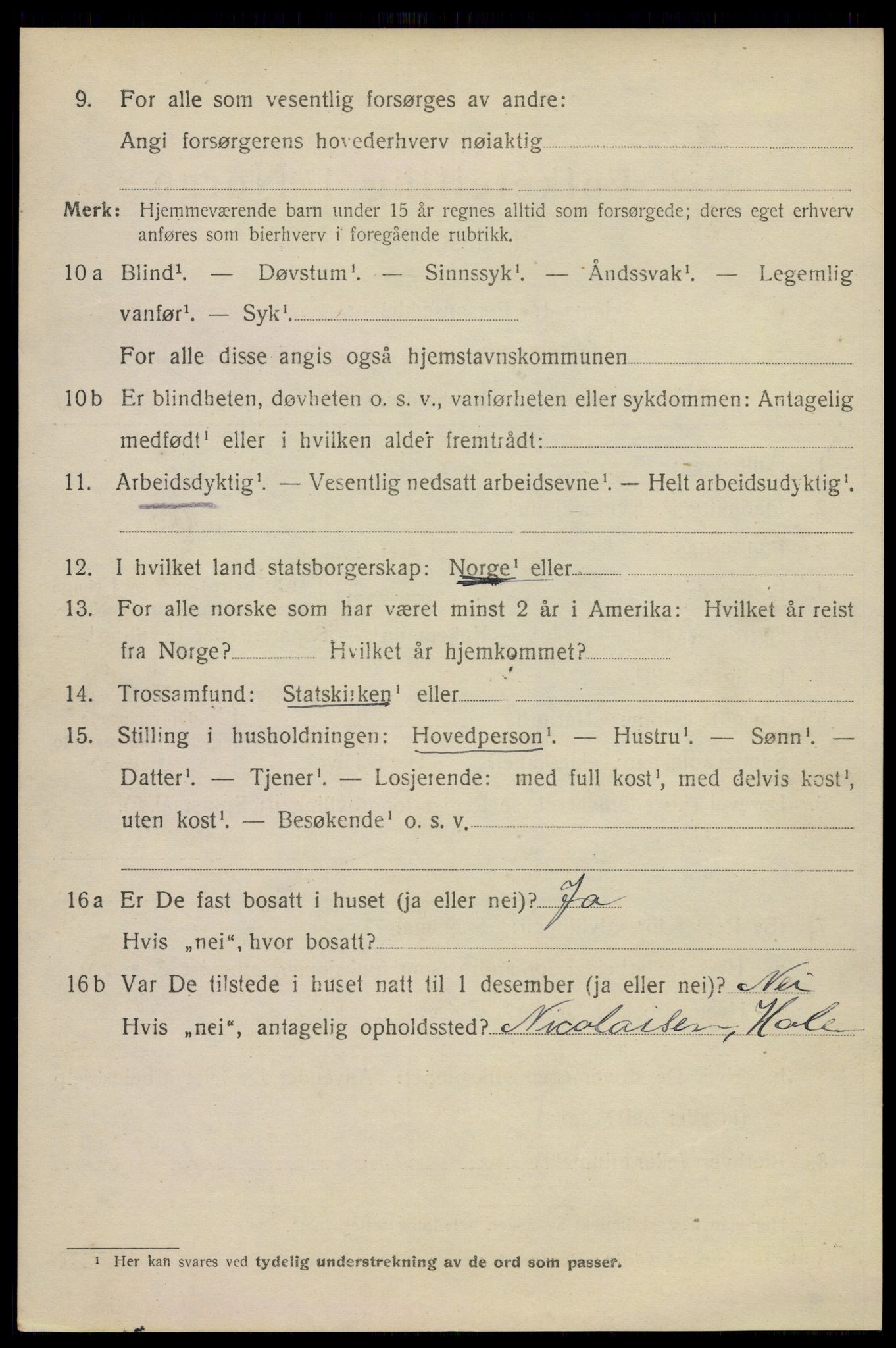 SAKO, 1920 census for Drammen, 1920, p. 43558