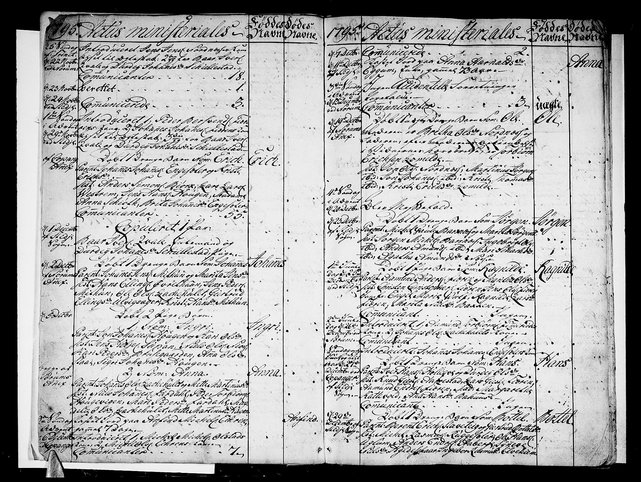 Sogndal sokneprestembete, SAB/A-81301/H/Haa/Haaa/L0008: Parish register (official) no. A 8, 1795-1809, p. 5