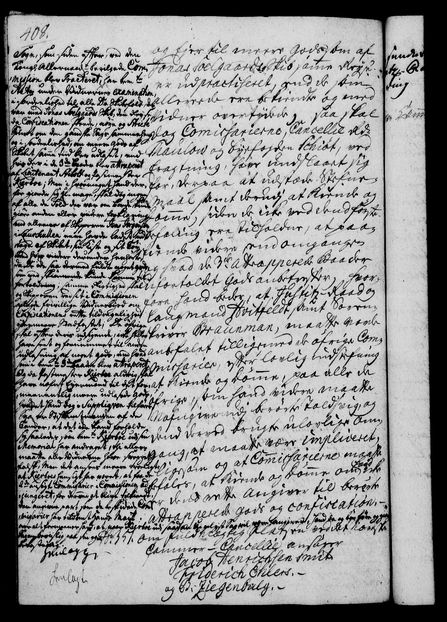 Rentekammeret, Kammerkanselliet, AV/RA-EA-3111/G/Gh/Gha/L0023: Norsk ekstraktmemorialprotokoll (merket RK 53.68), 1741-1742, p. 408
