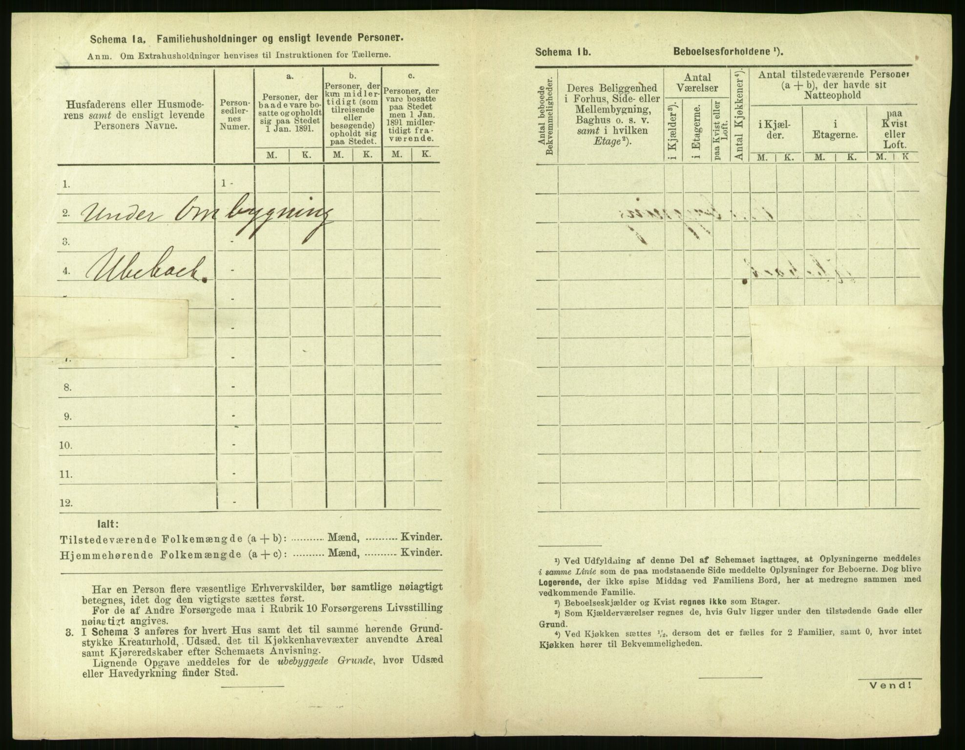 RA, 1891 census for 0301 Kristiania, 1891, p. 170890