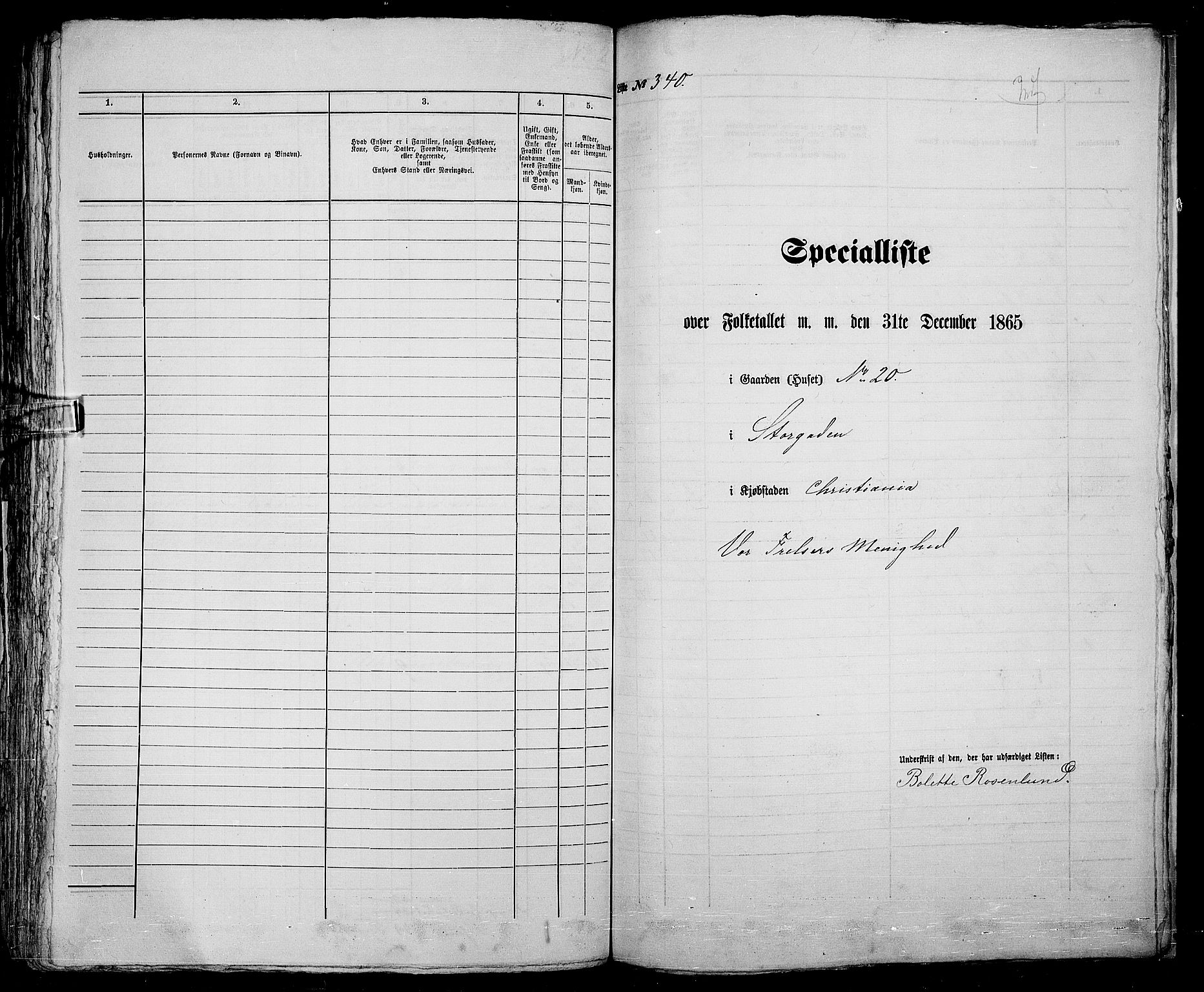 RA, 1865 census for Kristiania, 1865, p. 944