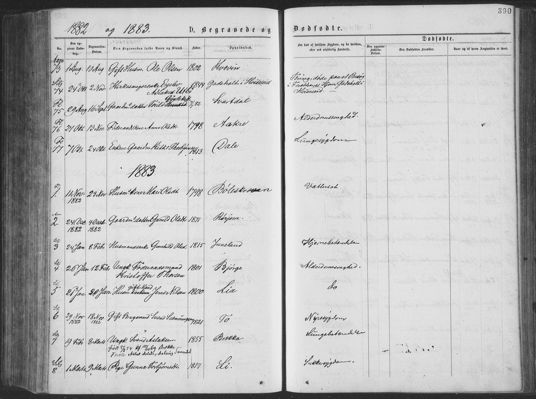 Seljord kirkebøker, SAKO/A-20/F/Fa/L0014: Parish register (official) no. I 14, 1877-1886, p. 390